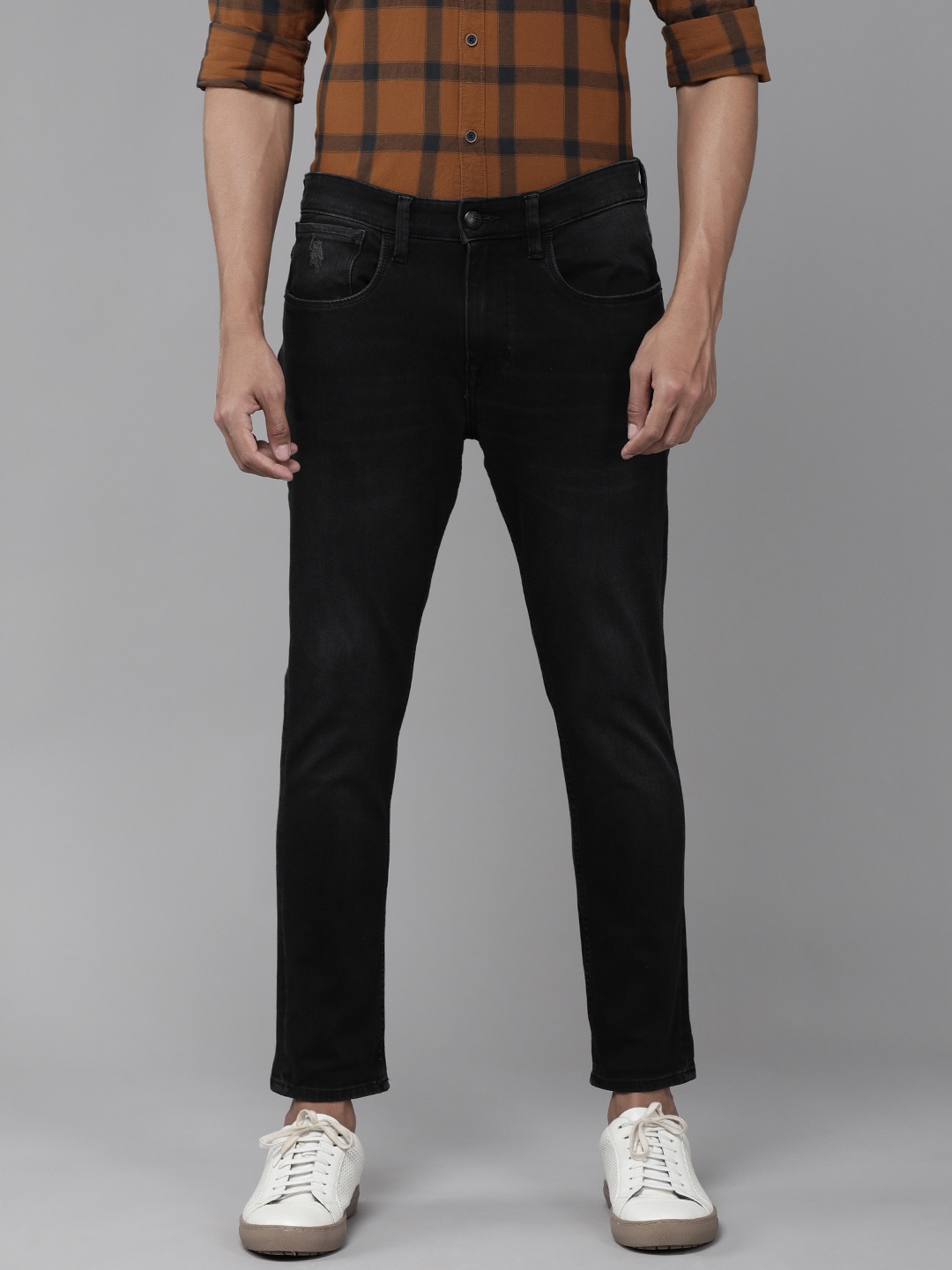 

U.S. Polo Assn. Denim Co. Men Black Slim Fit Stretchable Jeans