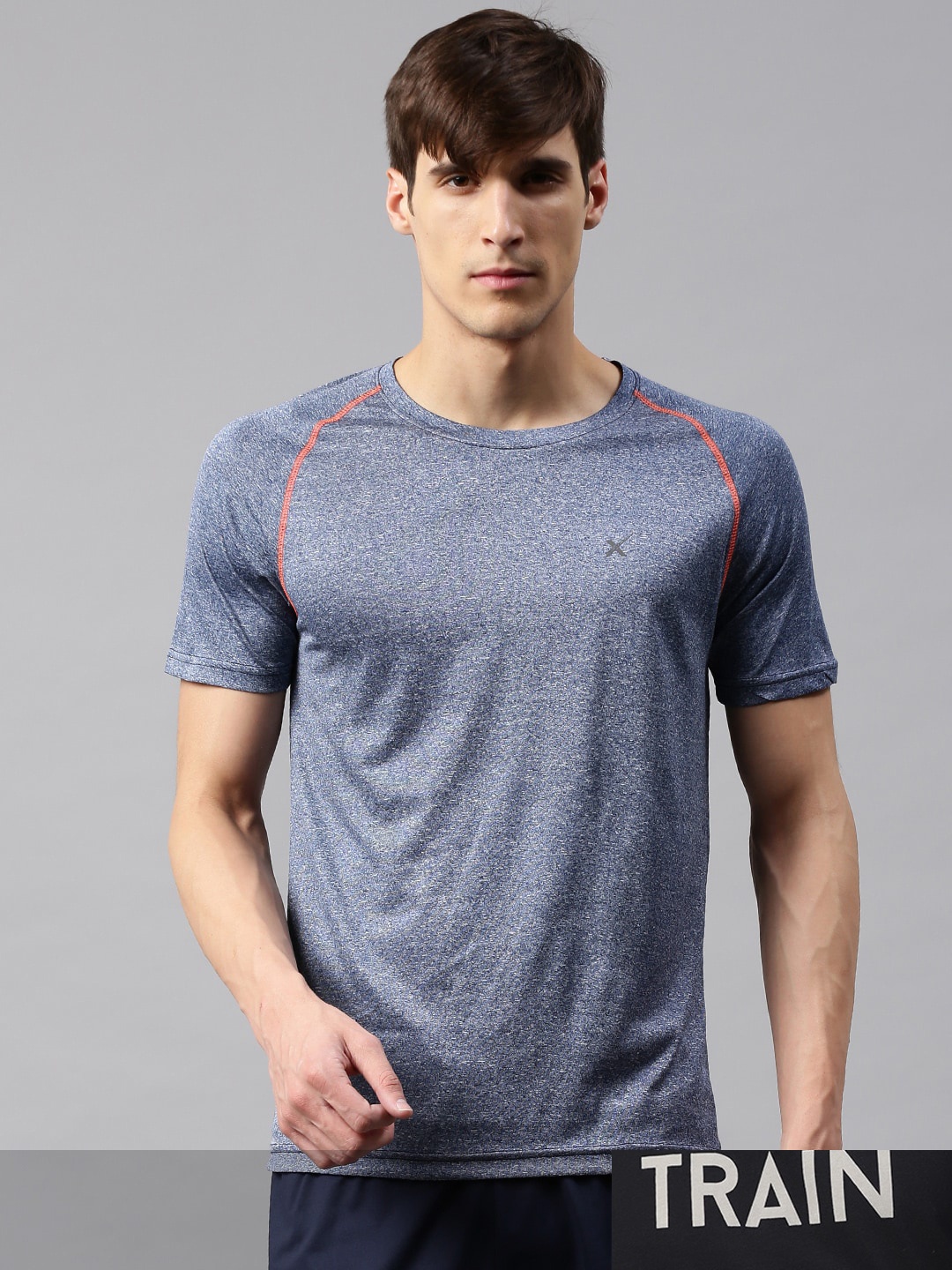 

HRX by Hrithik Roshan Men Pack Of 2 T-shirts, Blue