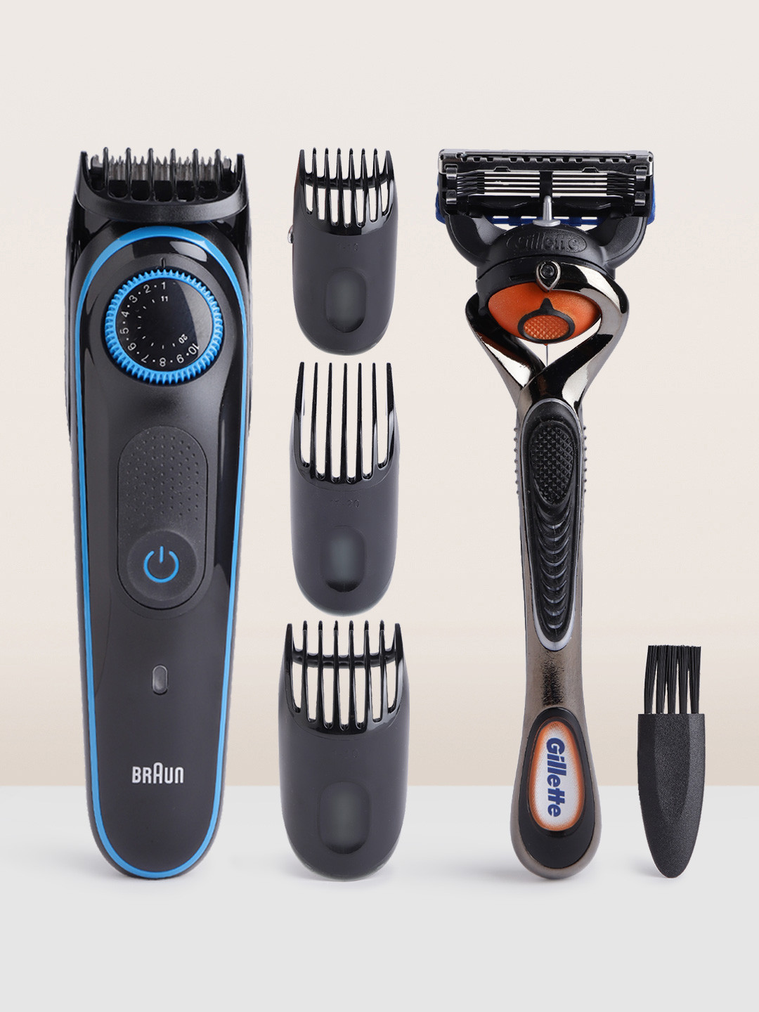 

Braun Beard & Hair Trimmer BT5240 with Gillette Proglide - Black