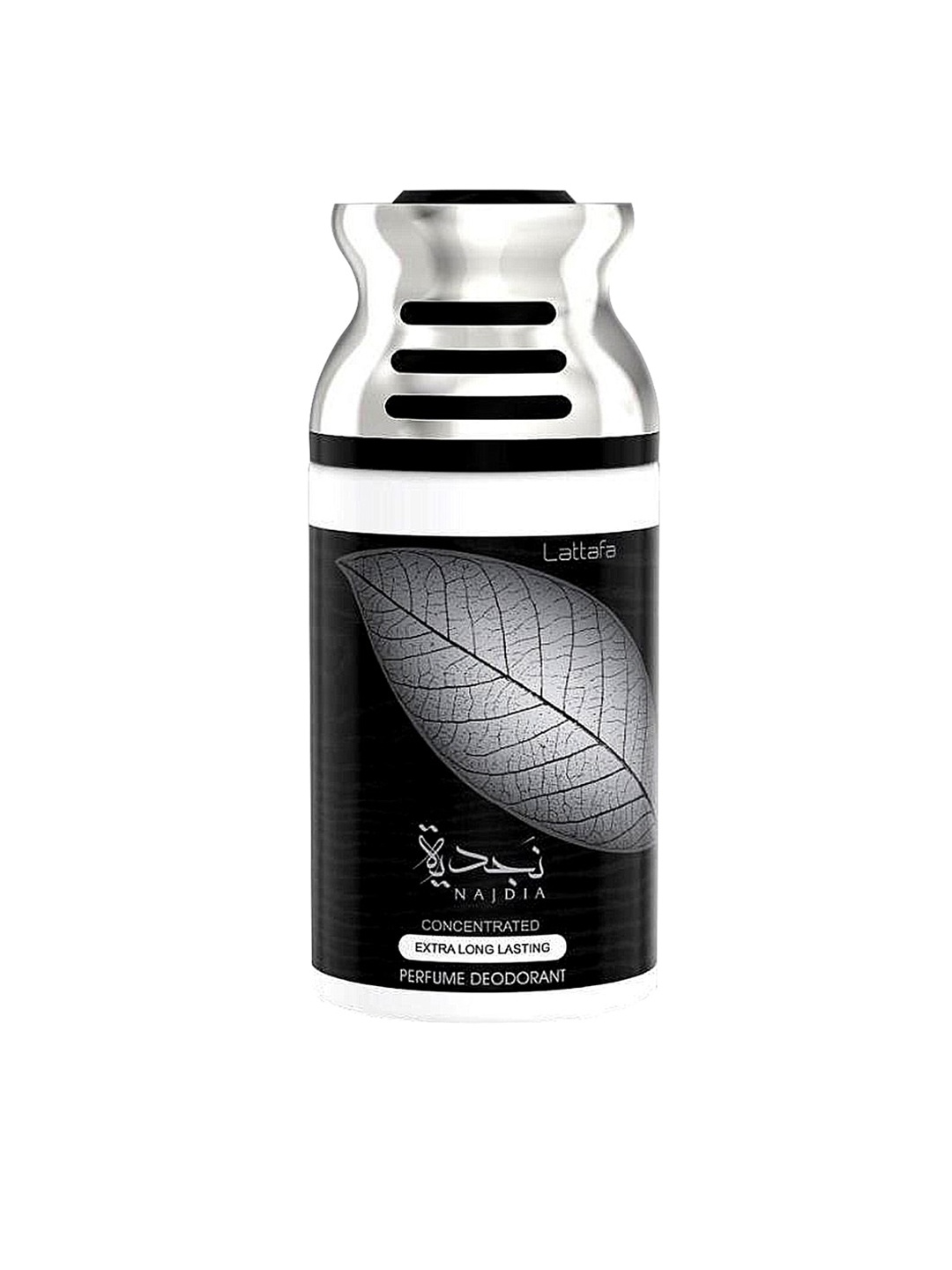 

Lattafa Unisex Imported Long Lasting Perfumed Deodorant Spray 250 ml, Black