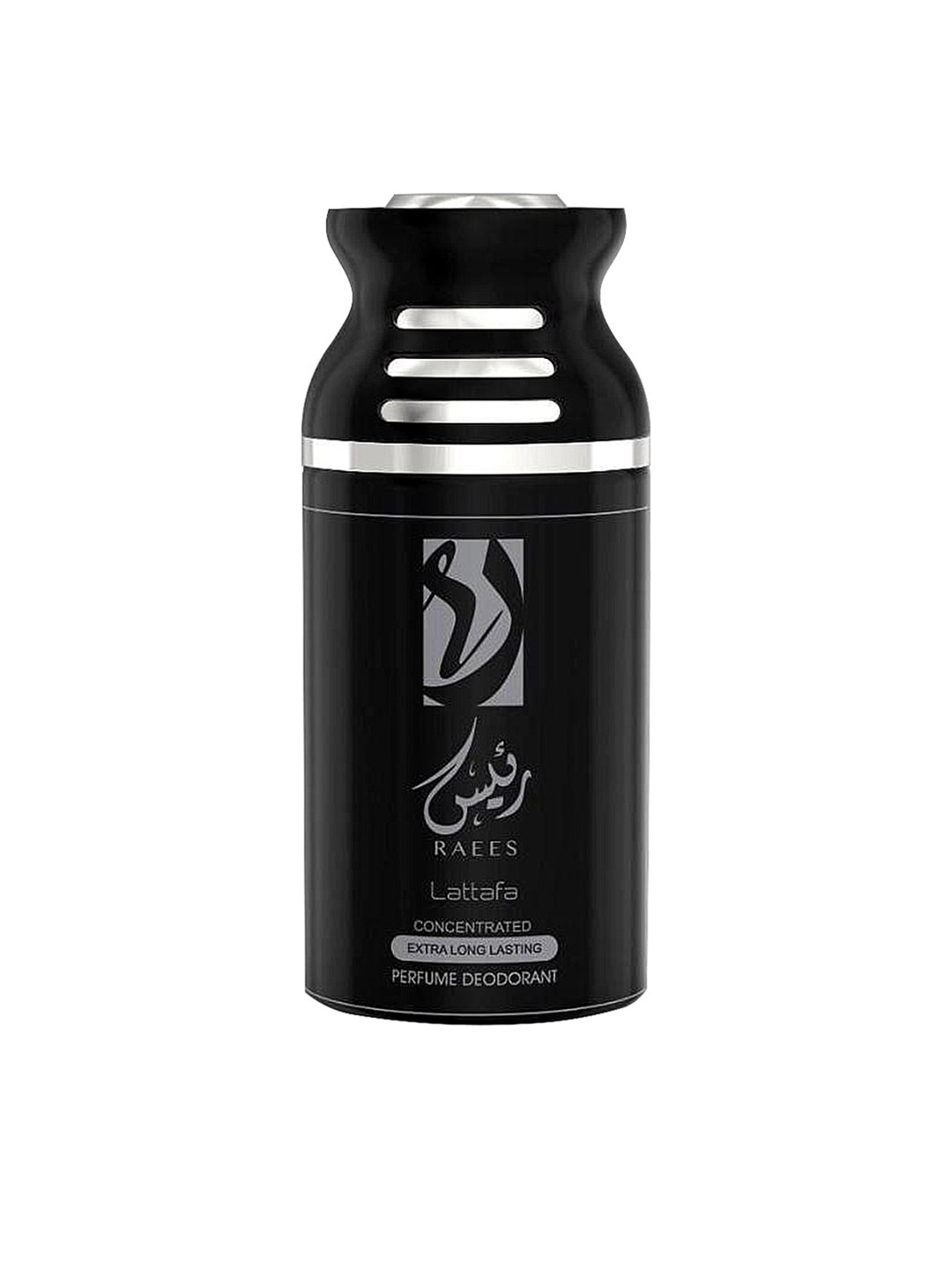 

Lattafa Imported Long Lasting Perfumed Deodorant Spray 250 ml, Black
