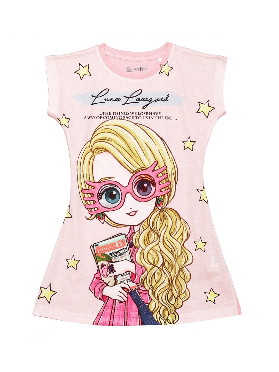 

Harry Potter by Wear Your Mind Pink Sheath Dress