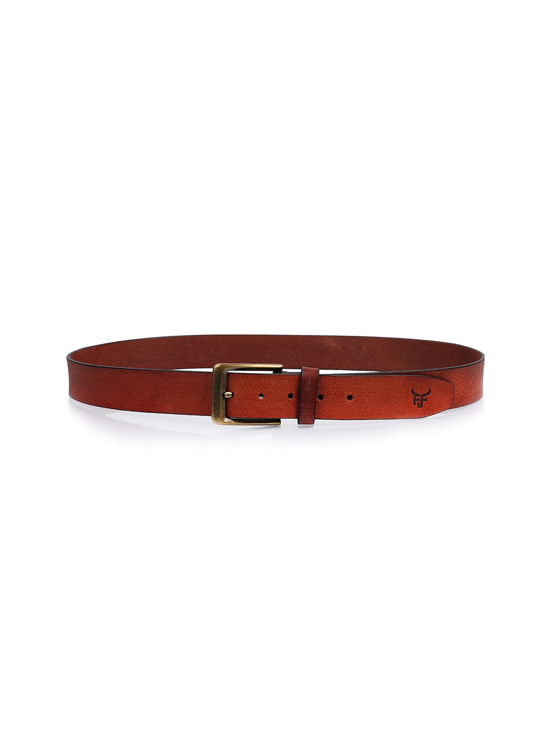 

Fusion Threads Men Brown Textured Leather Belt