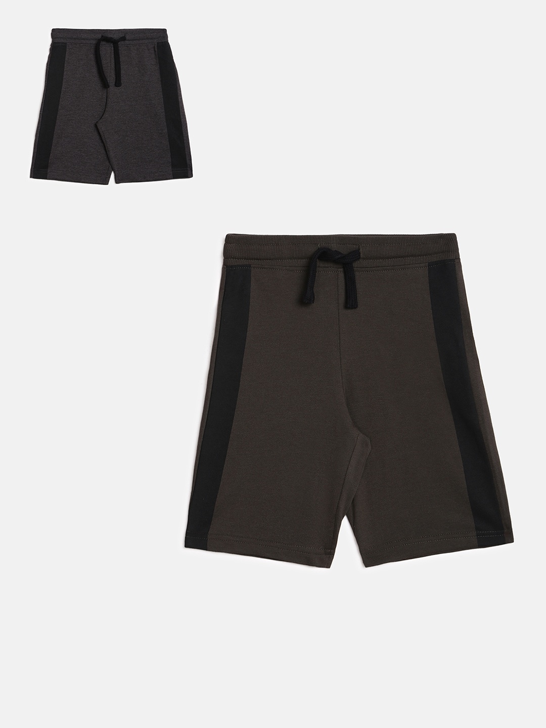 

abof Boys Pack Of 2 Olive Green Shorts