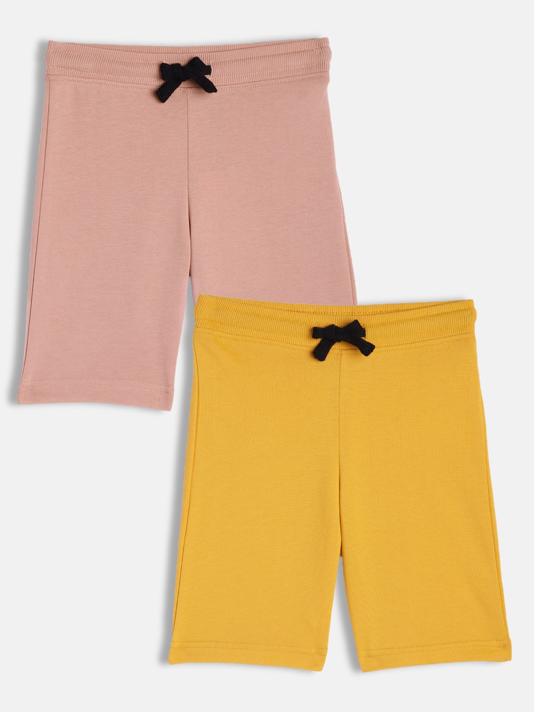 

abof Boys Pack of 2 Cotton Shorts, Pink