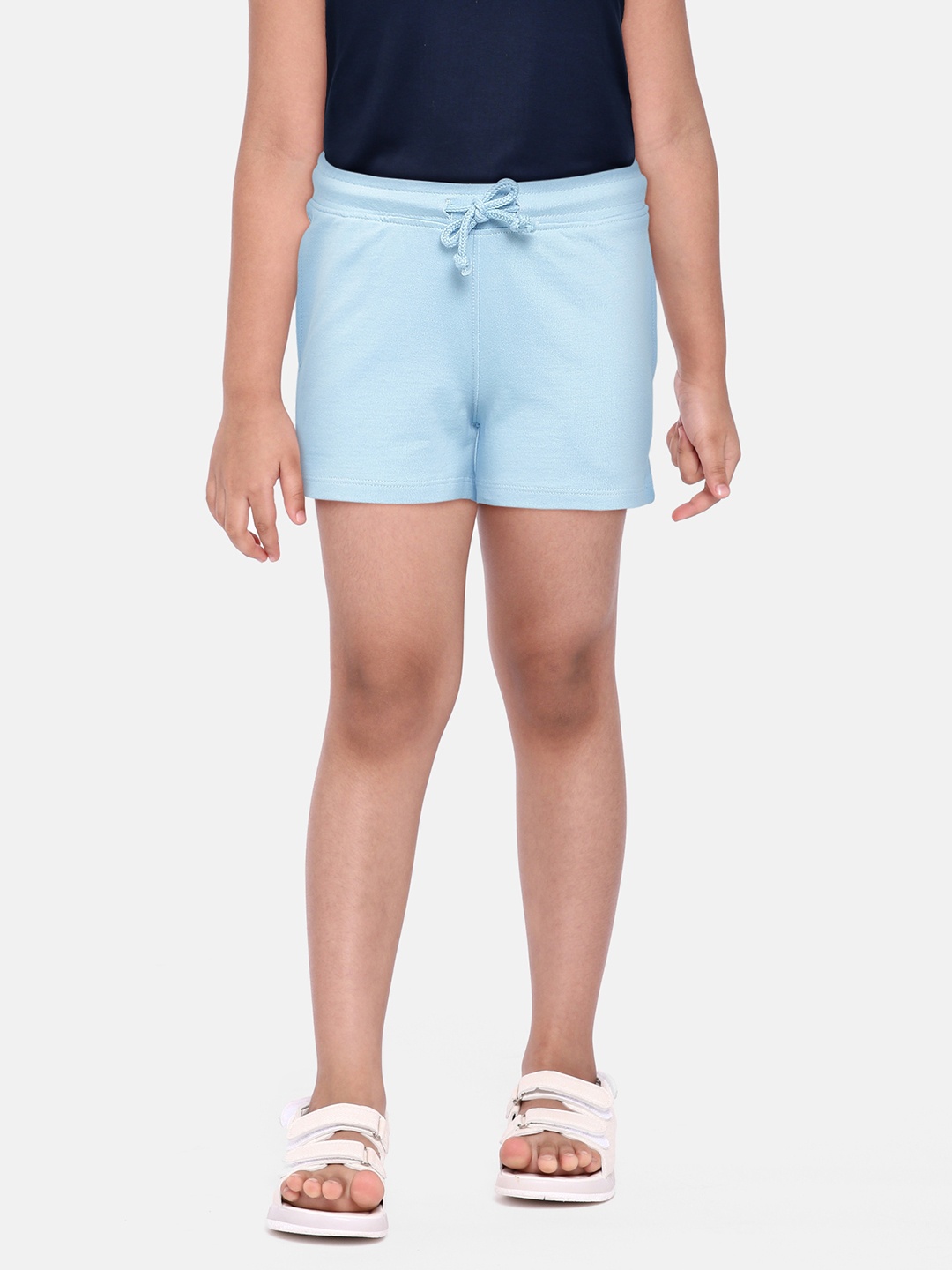 

abof Girls Blue Pure Cotton Shorts