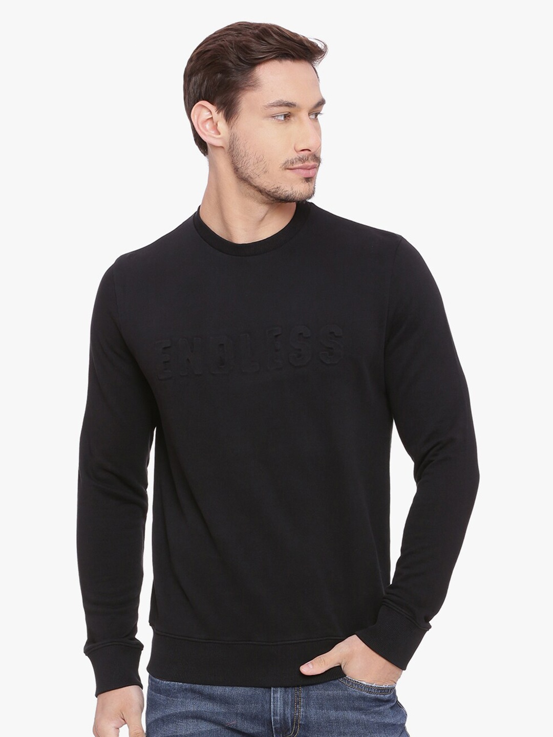 

Basics Men Black Cardigan