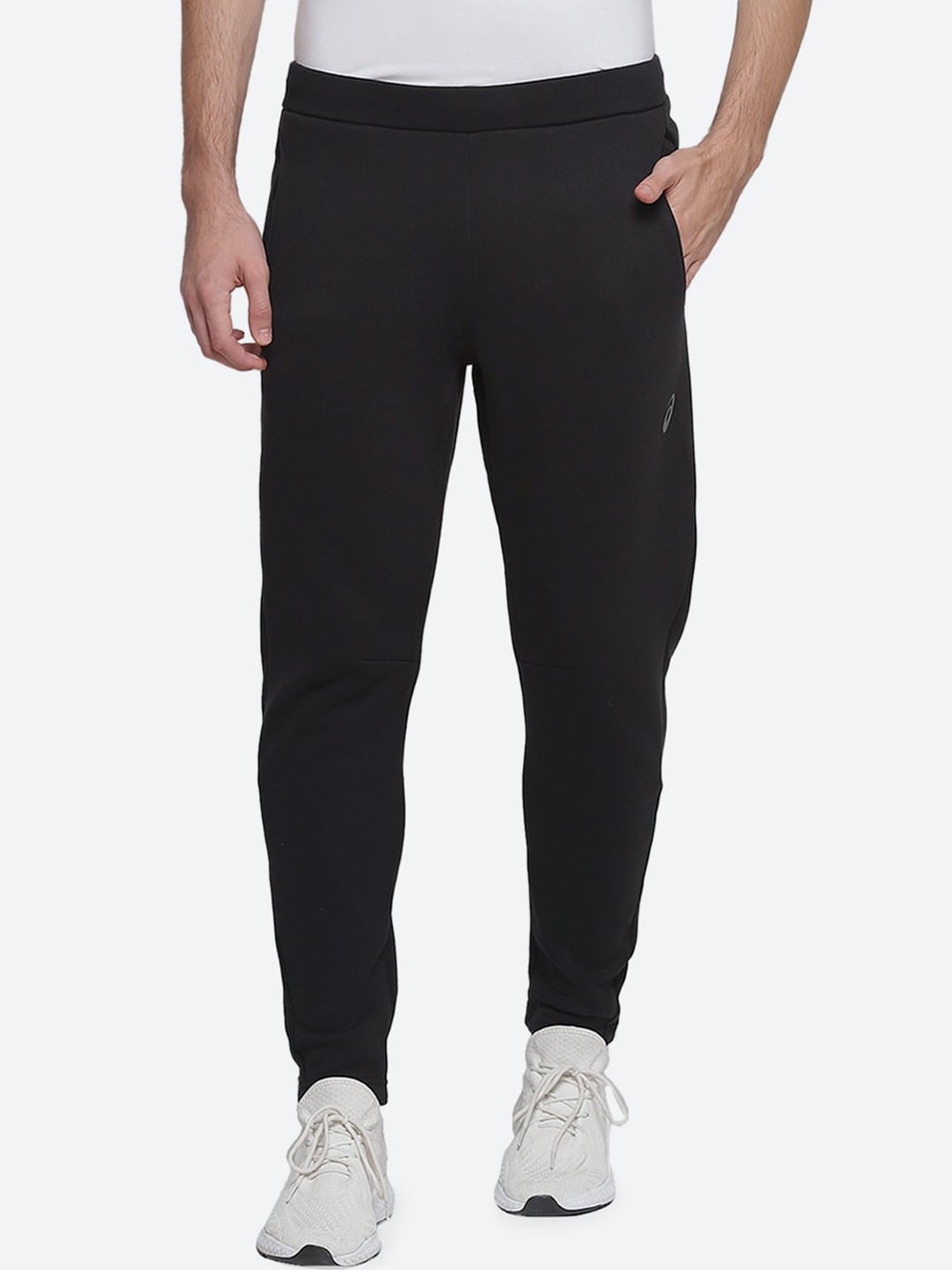 

ASICS M Thermal Men Black Solid Track Pants