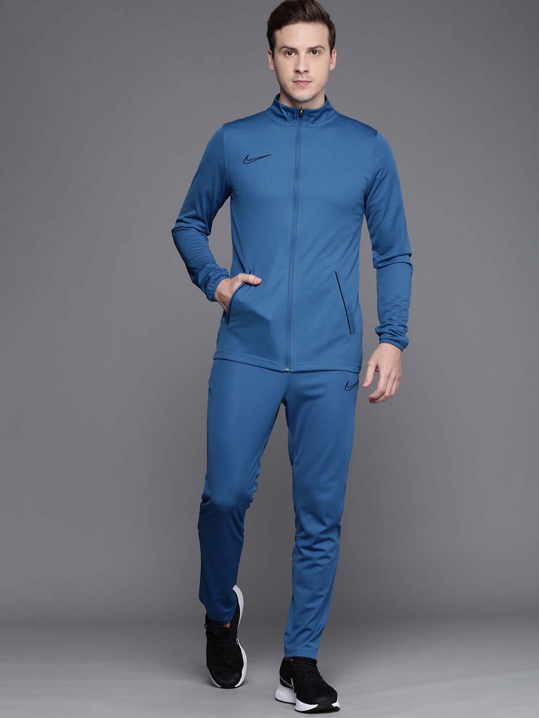 

Nike Men Blue Brand Logo Dri-FIT DF ACD21 Tracksuit