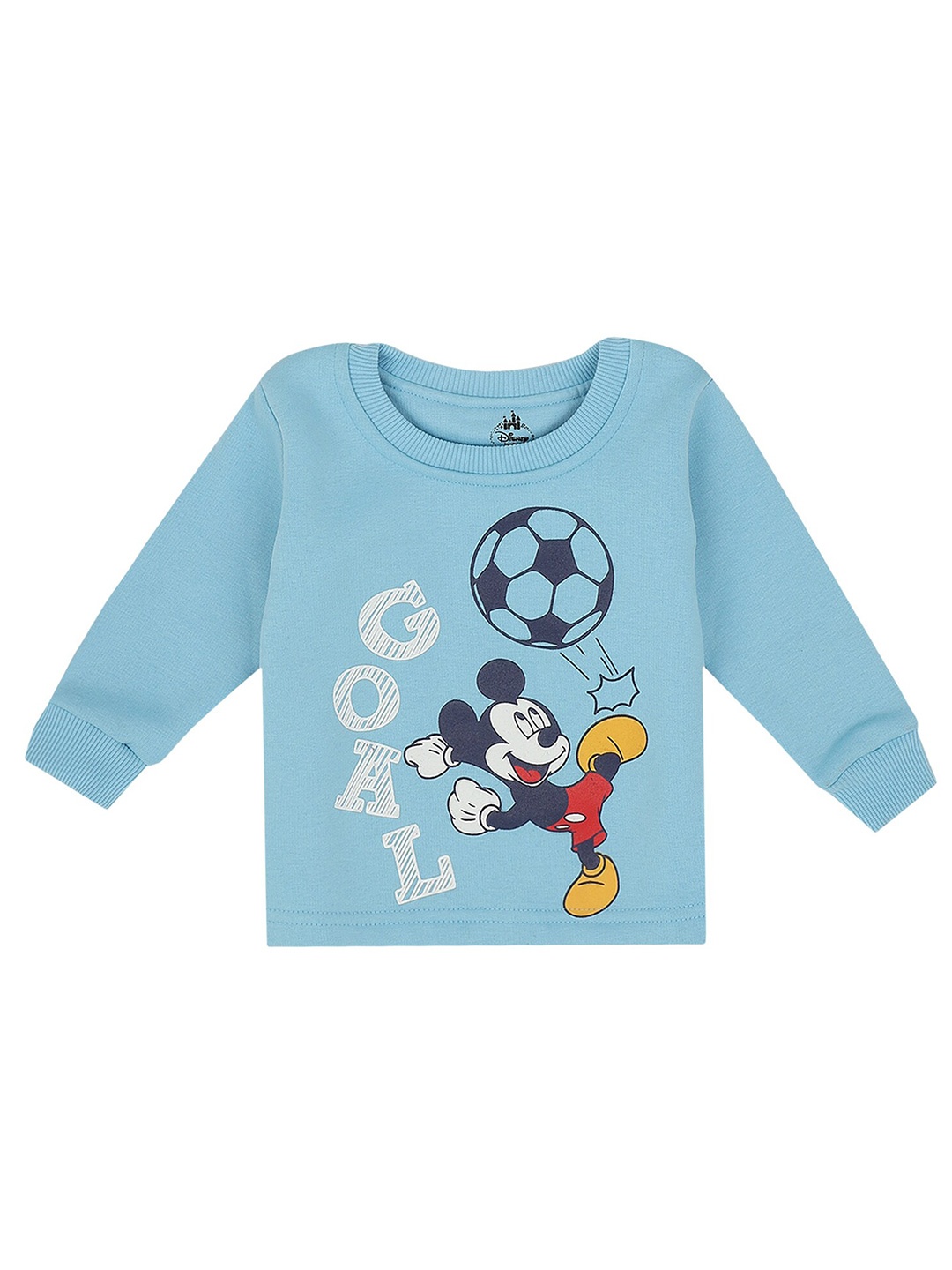 

Bodycare Kids Girls Blue Printed Applique T-shirt
