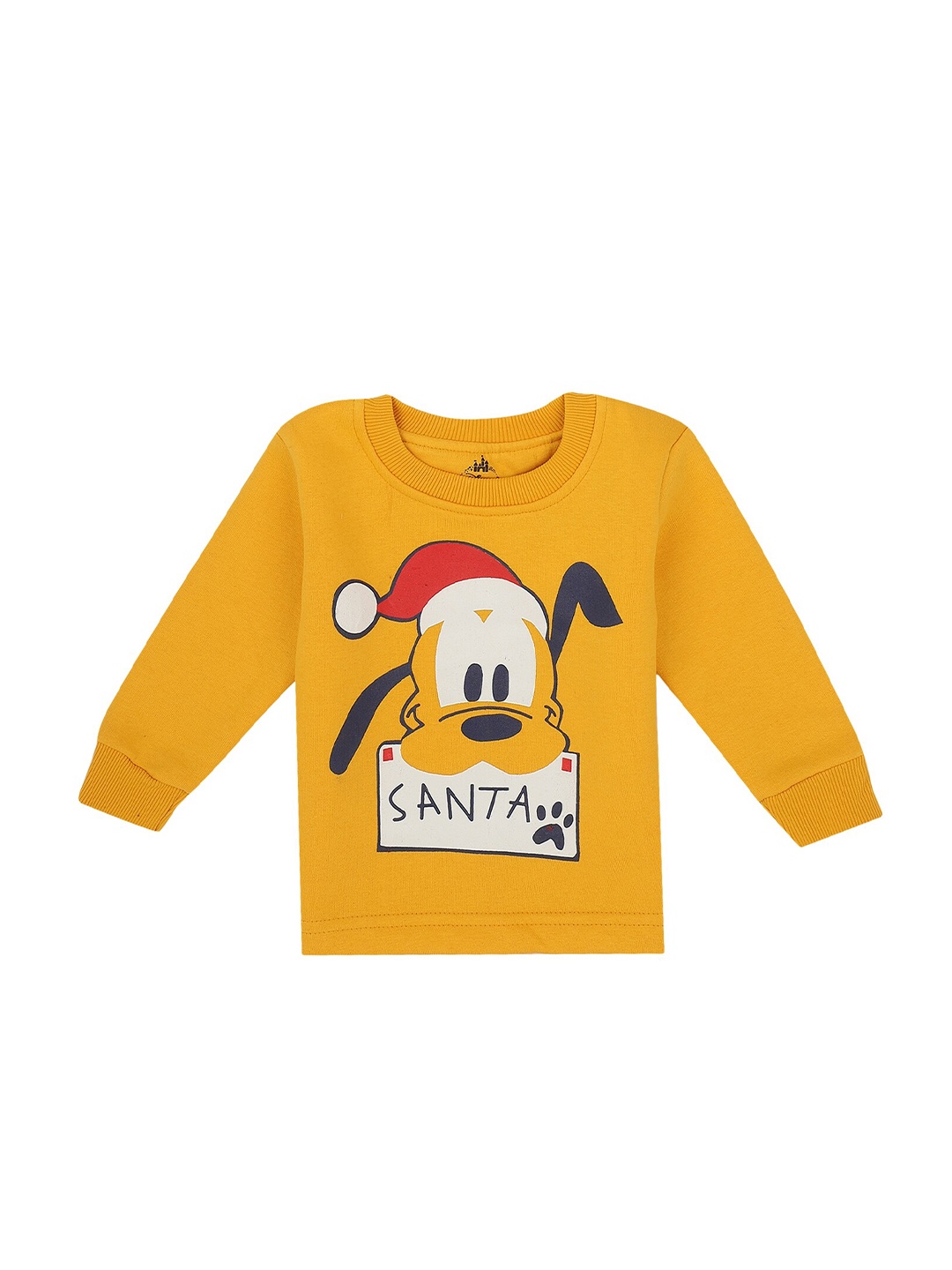 

Bodycare Kids Girls Yellow Goofy Printed T-shirt