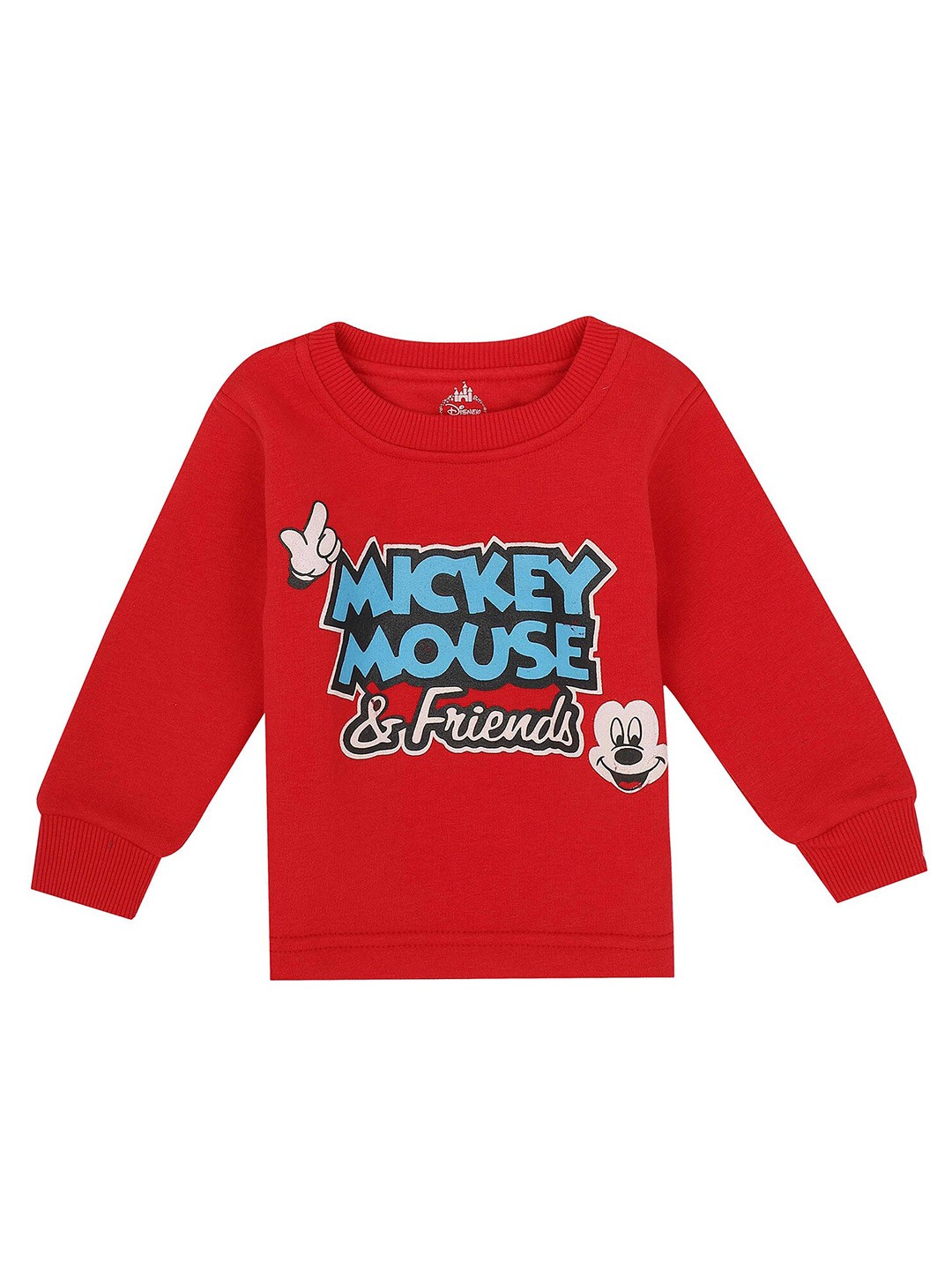 

Bodycare Kids Girls Red Typography Printed Applique T-shirt