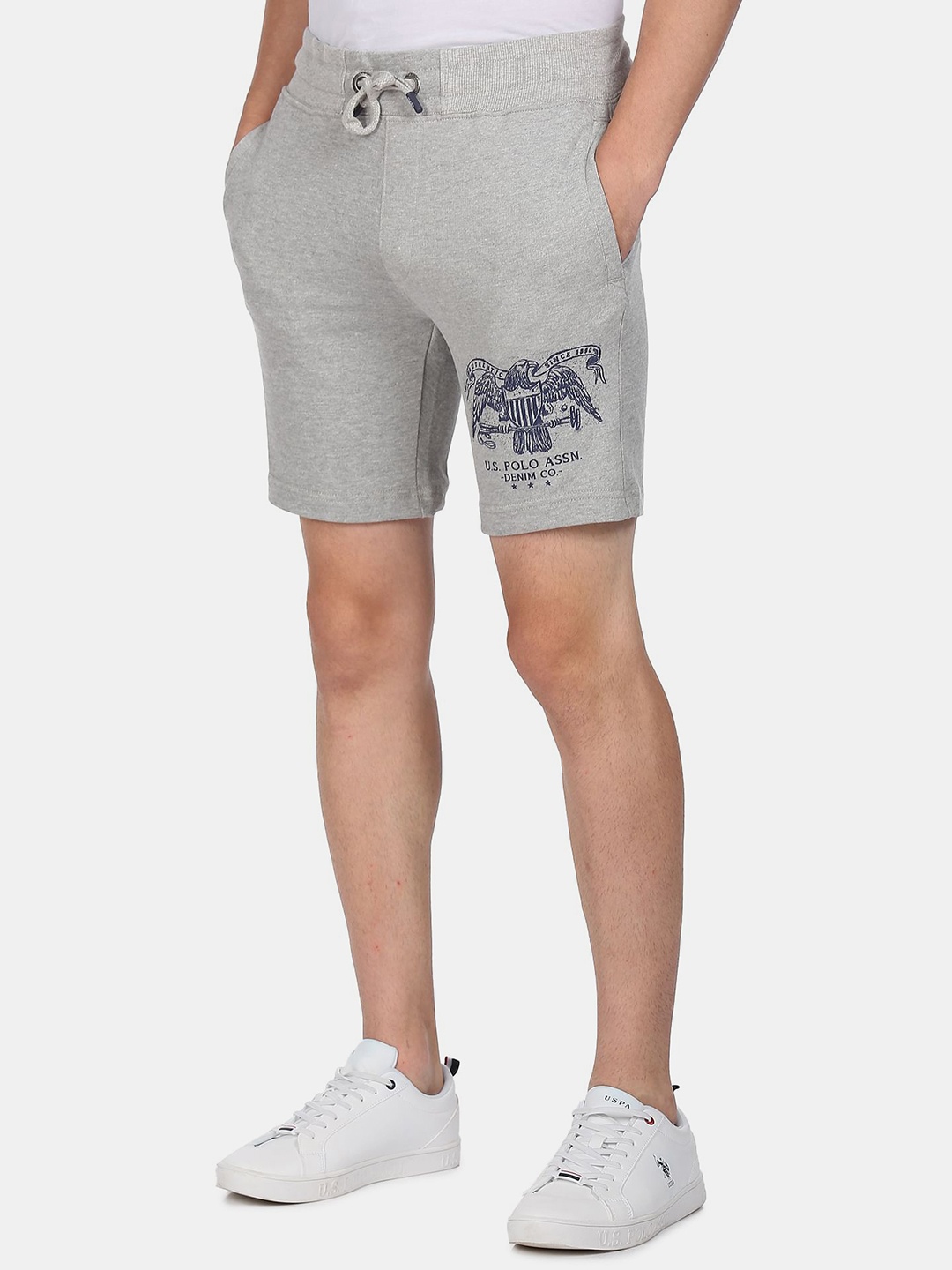 

U.S. Polo Assn. Denim Co. Men Grey Shorts