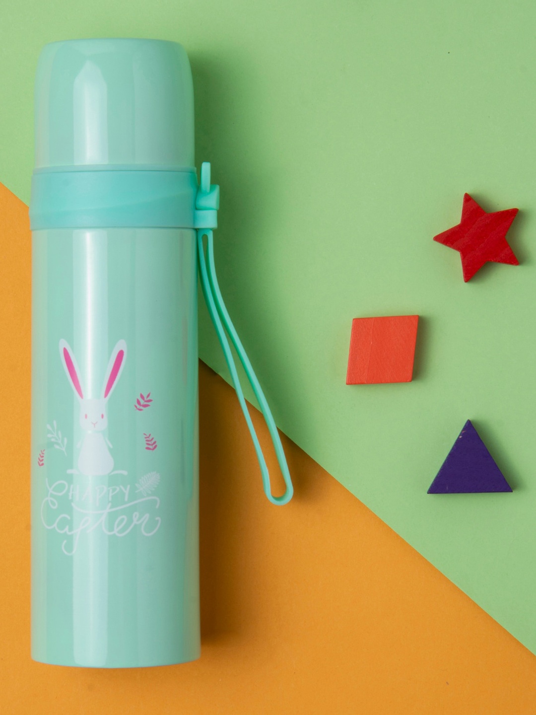 

Baby Moo Kids Blue & Pink Printed Stainless Steel Flask - 500 ml