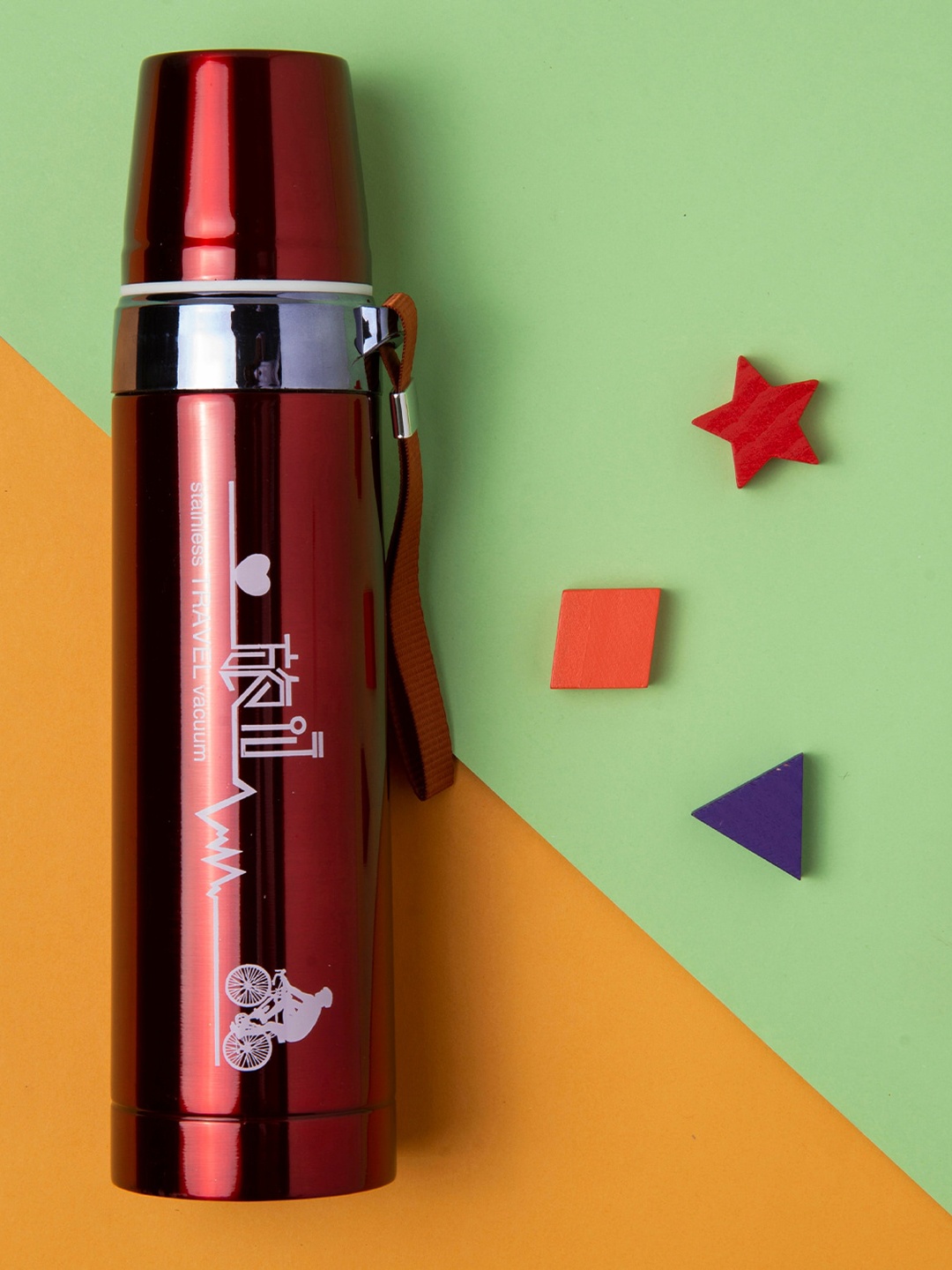 

Baby Moo Kids Red Printed Stainless Steel Flask - 750 ml