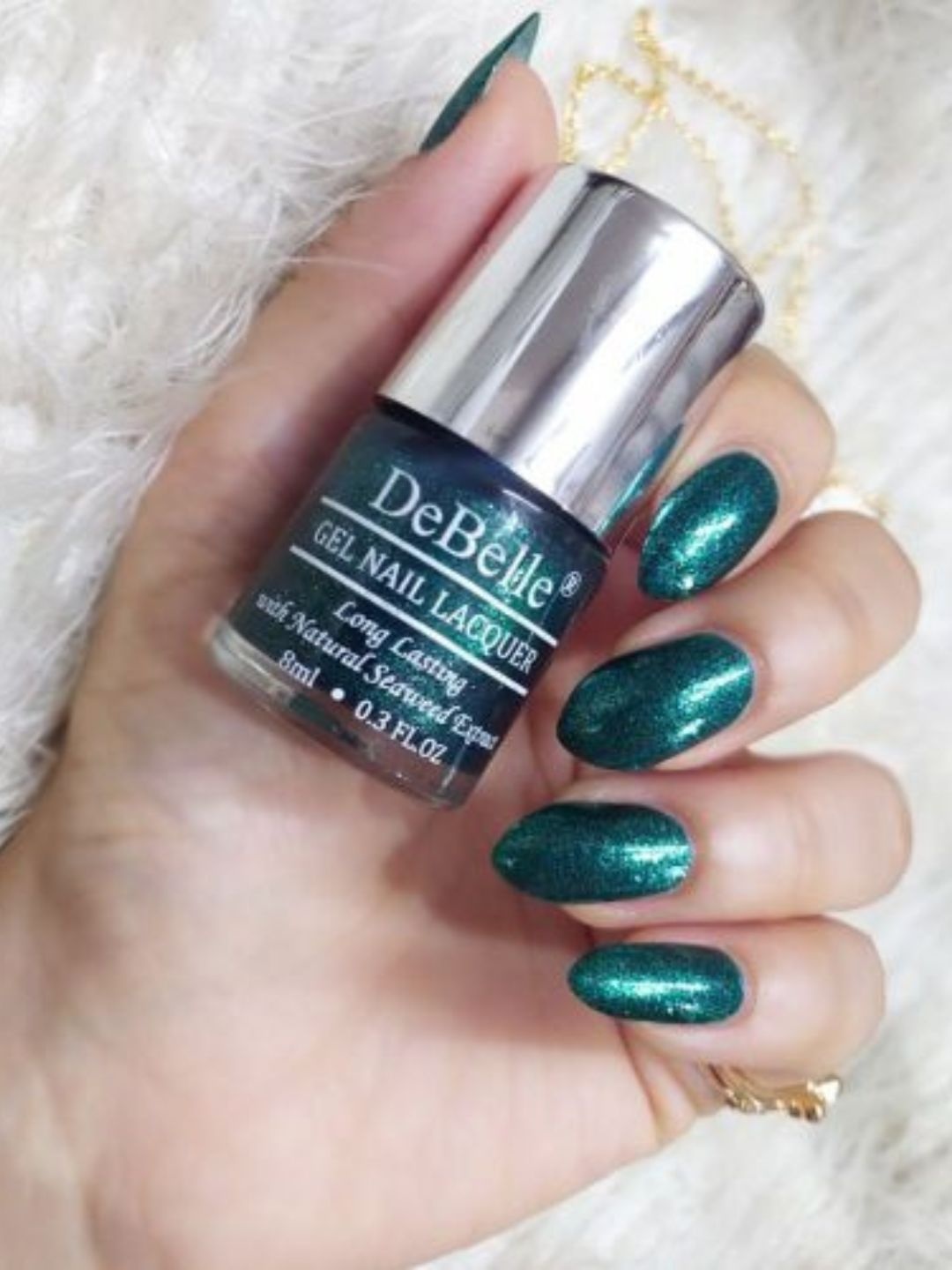 

DeBelle Gel Nail Polish - Cosmic Emerald 8ml, Green