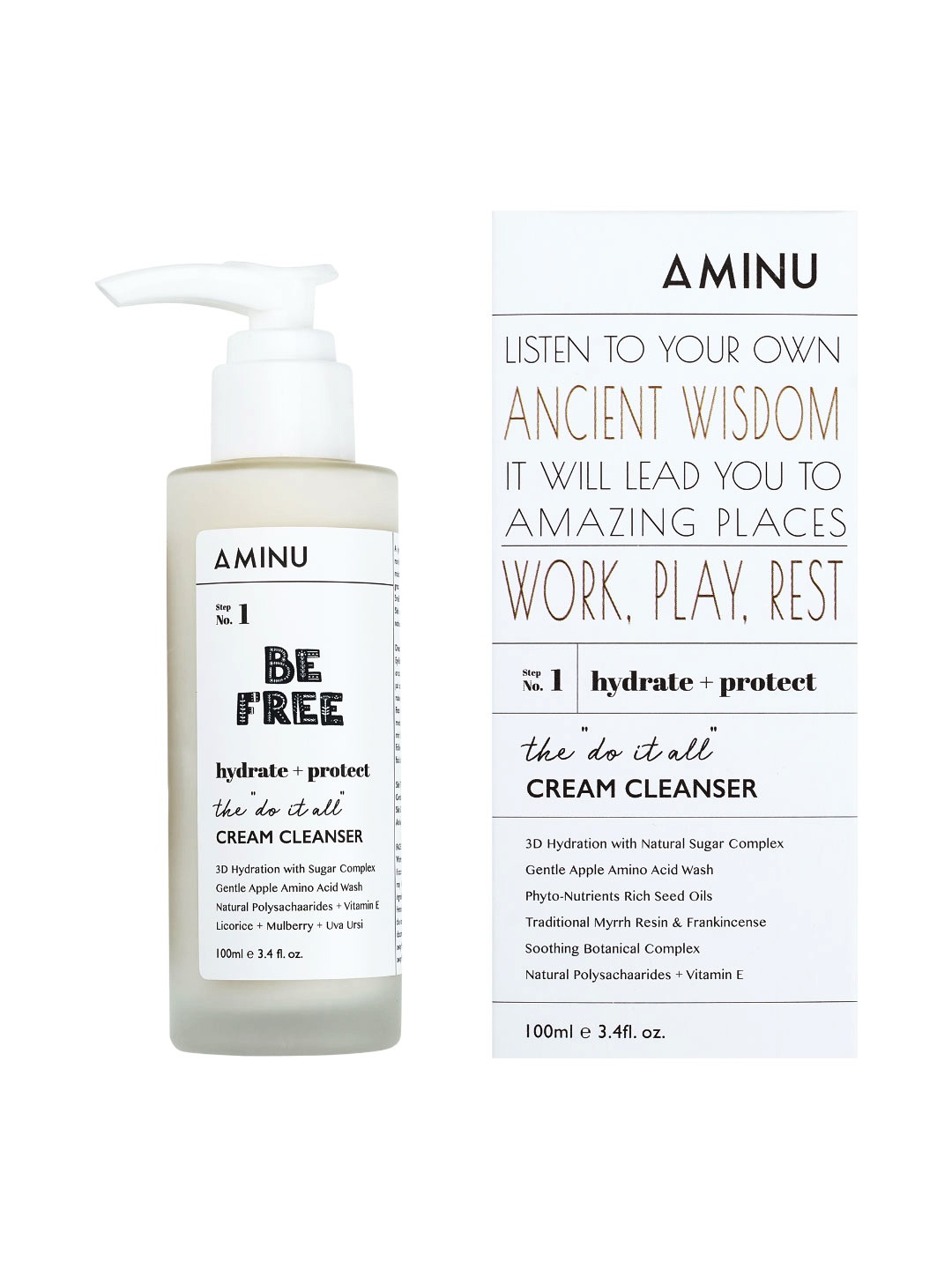

AMINU Dry & Sensitive Skin Cream Cleanser