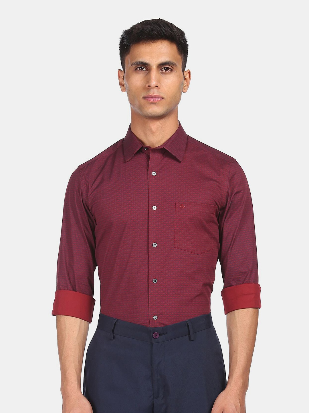 

Arrow New York Men Brown Formal Shirt