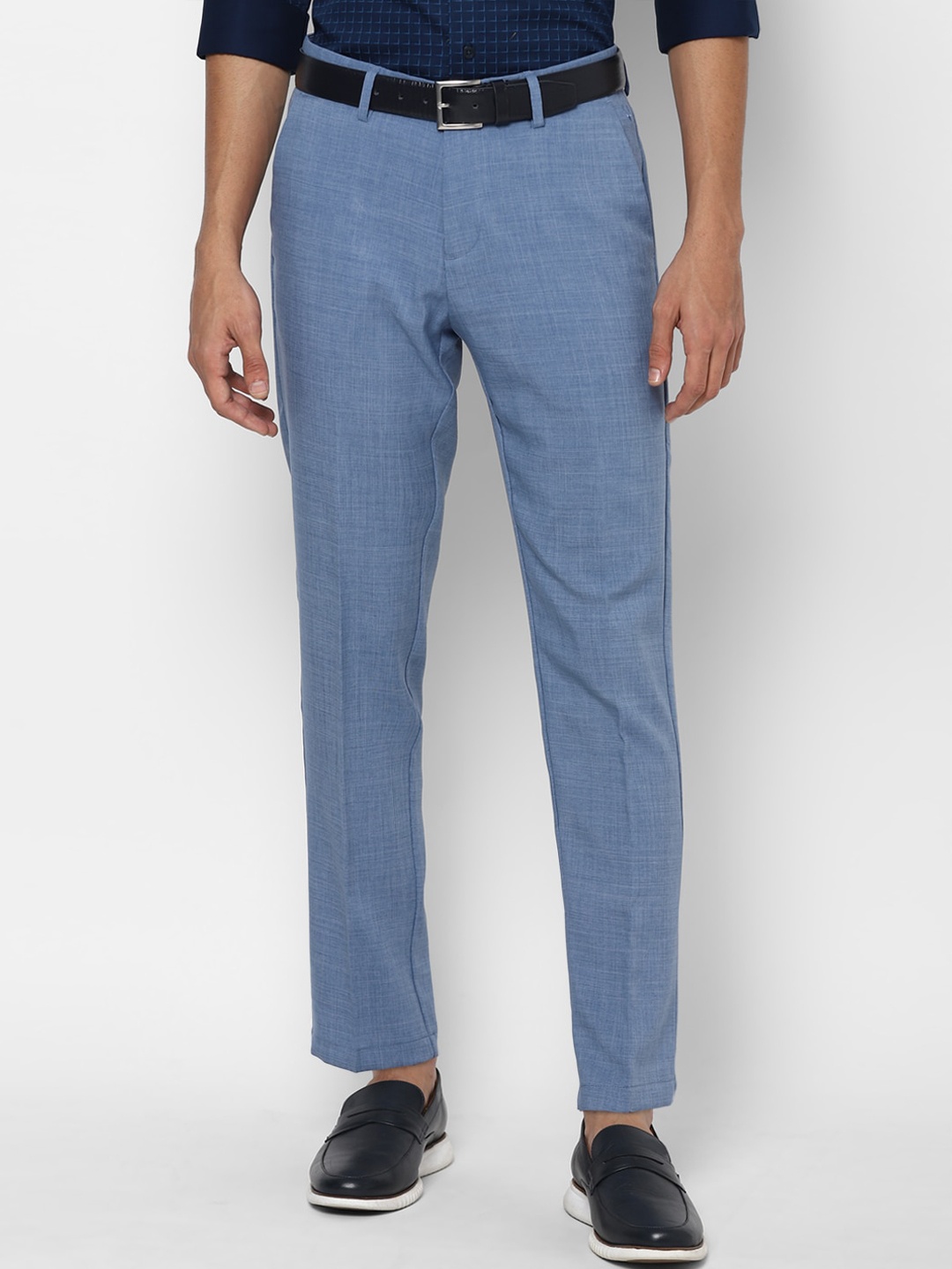 

Allen Solly Men Blue Slim Fit Trousers