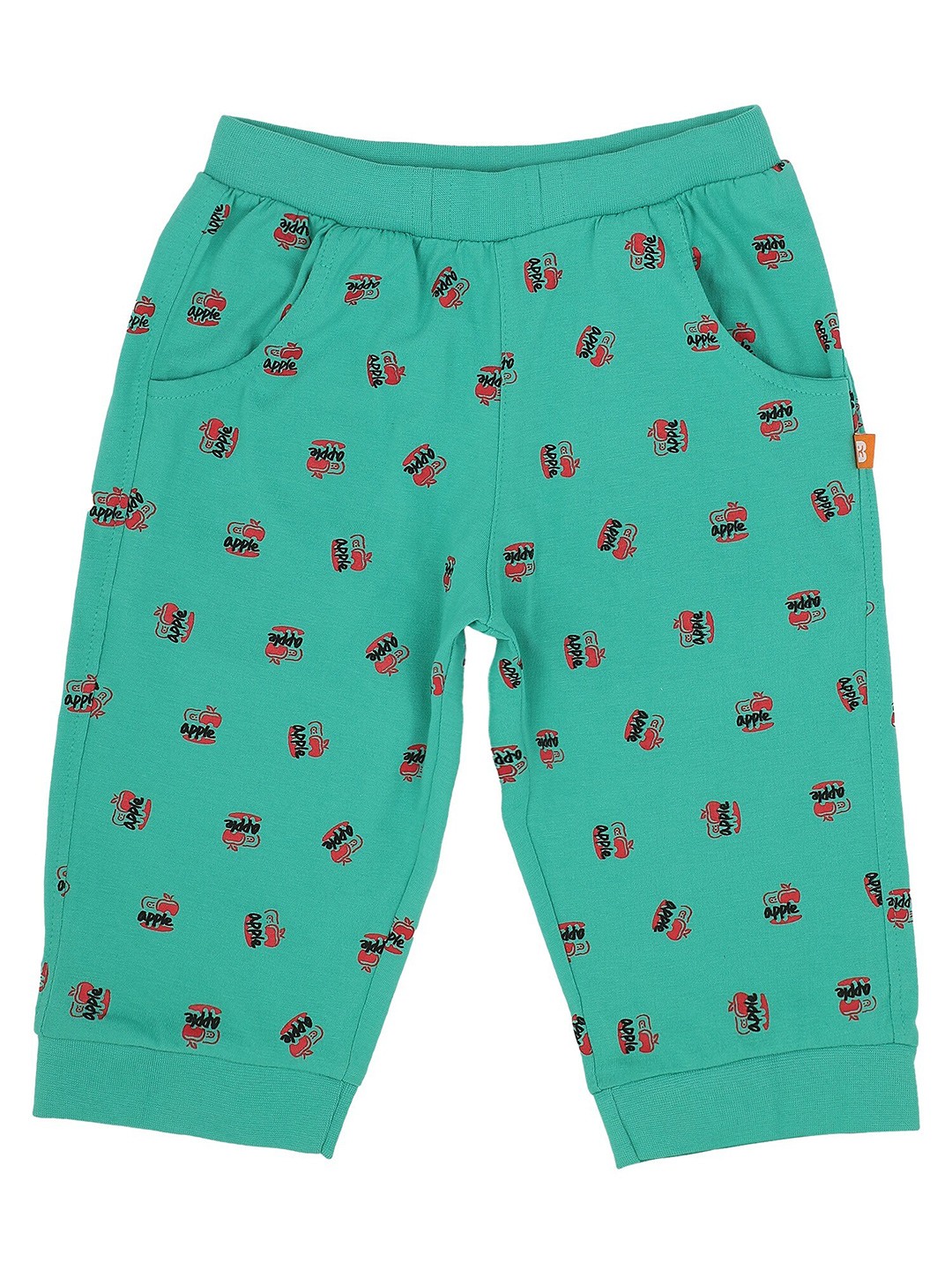 

PROTEENS Girls Green & Red Printed Capris