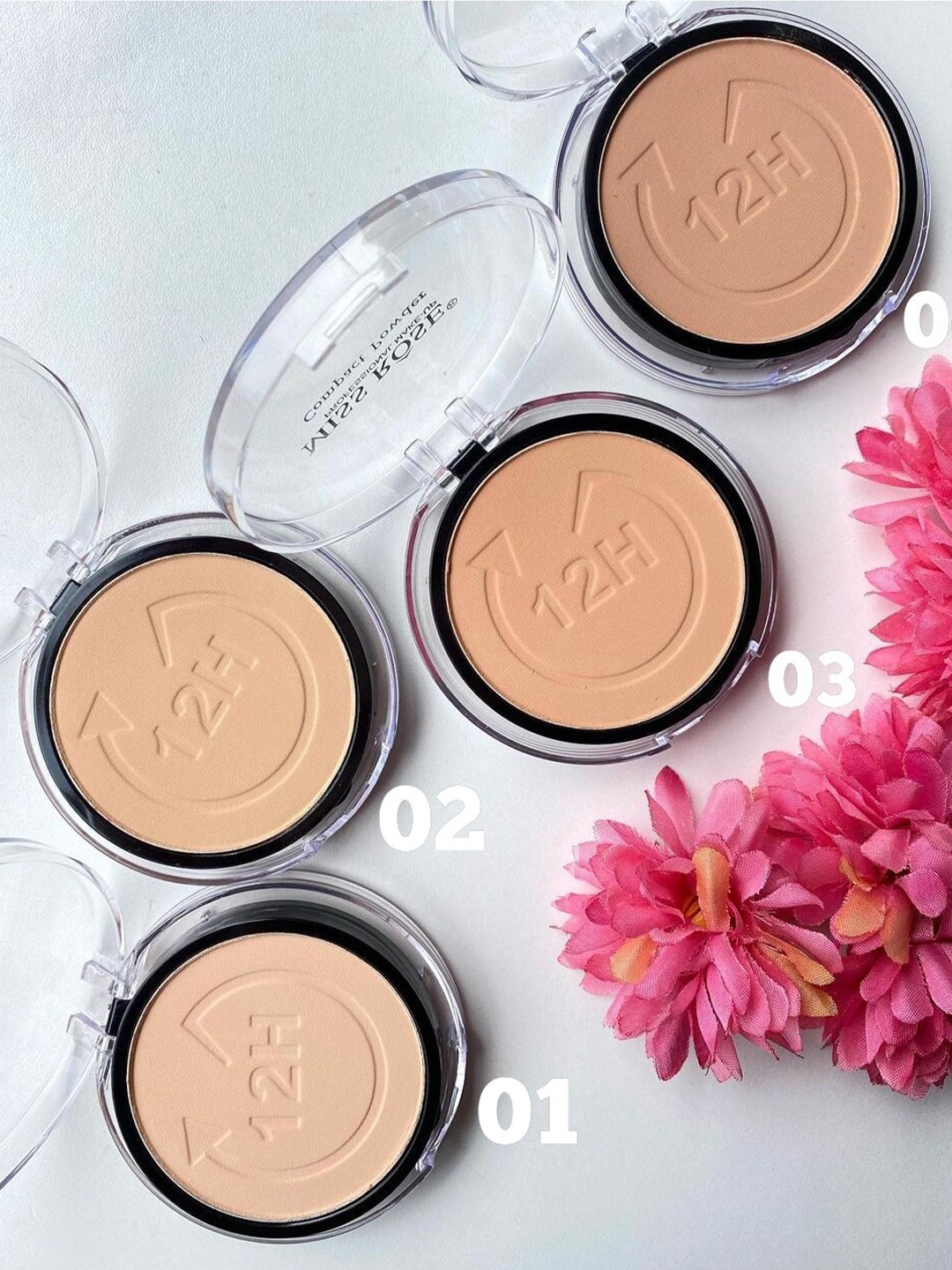 

MISS ROSE Stay Matte Compact Powder 10g - 7003-023Y 03, Beige