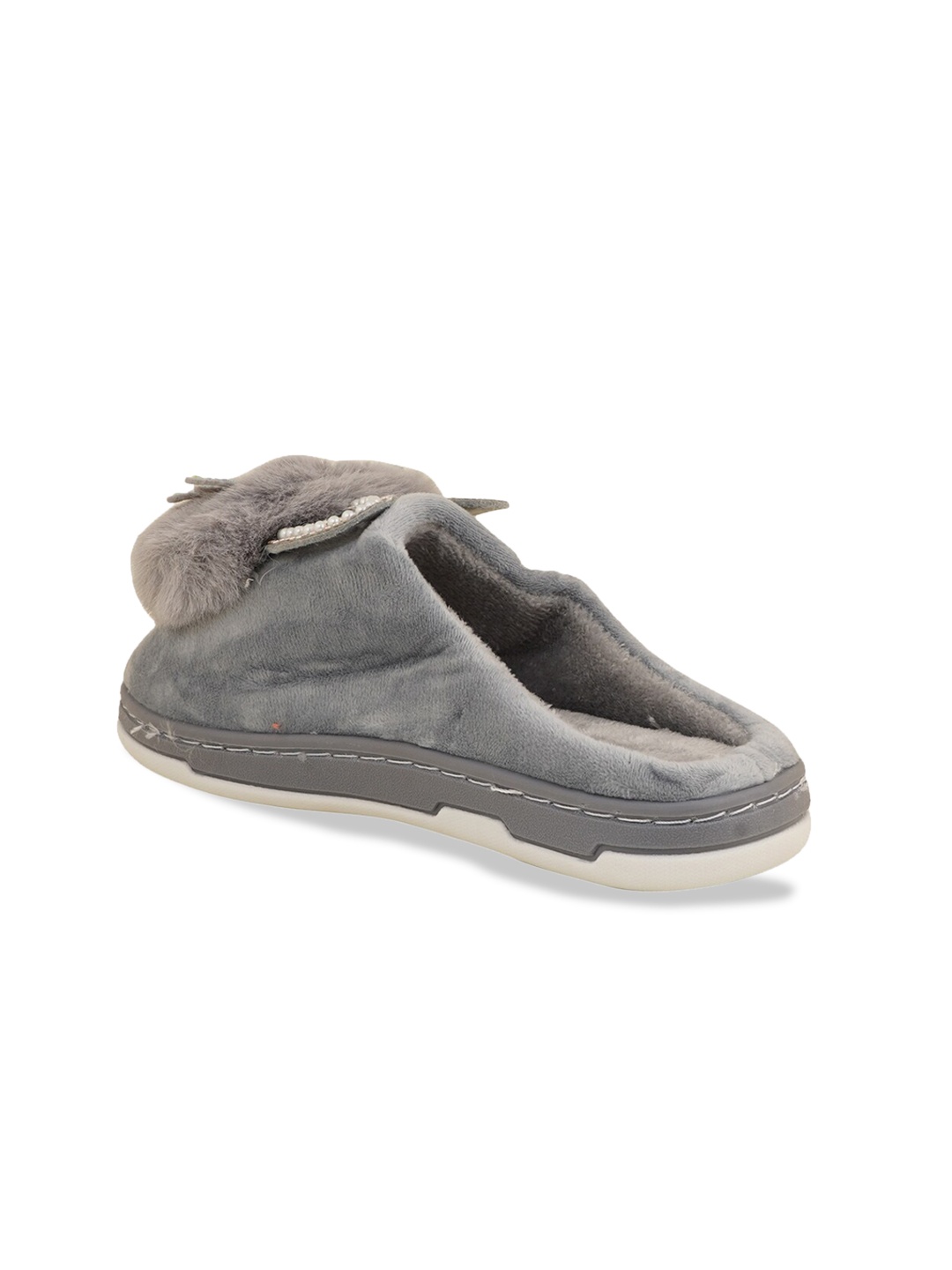 

SAPATOS Woman Grey & White Room Slippers