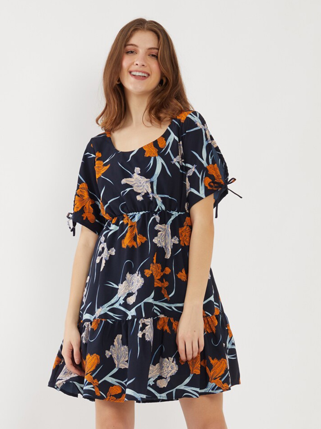 

Zink London Blue Floral Dress