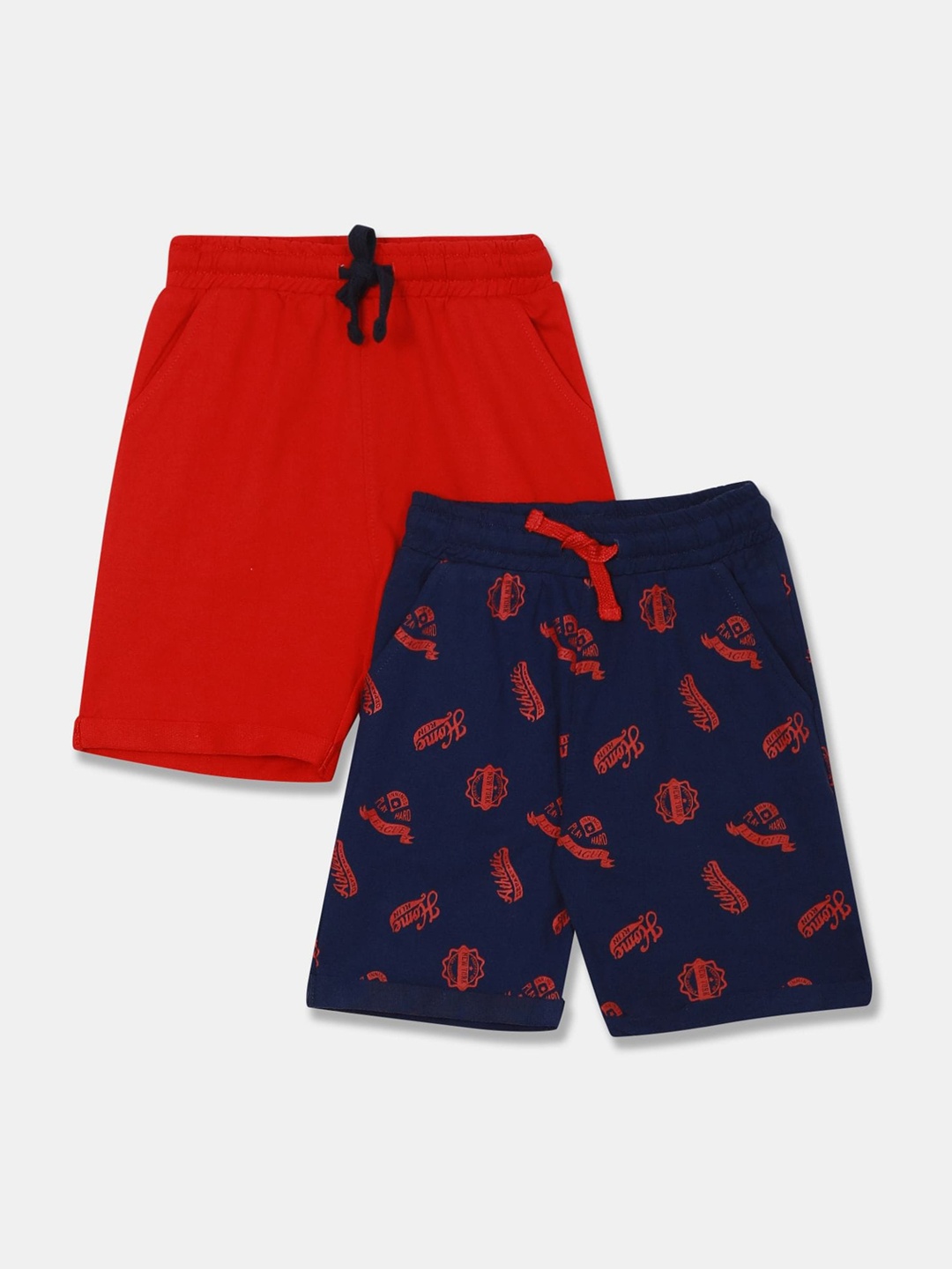

Cherokee Boys Pack of 2 Assorted Printed Cotton Regular Shorts