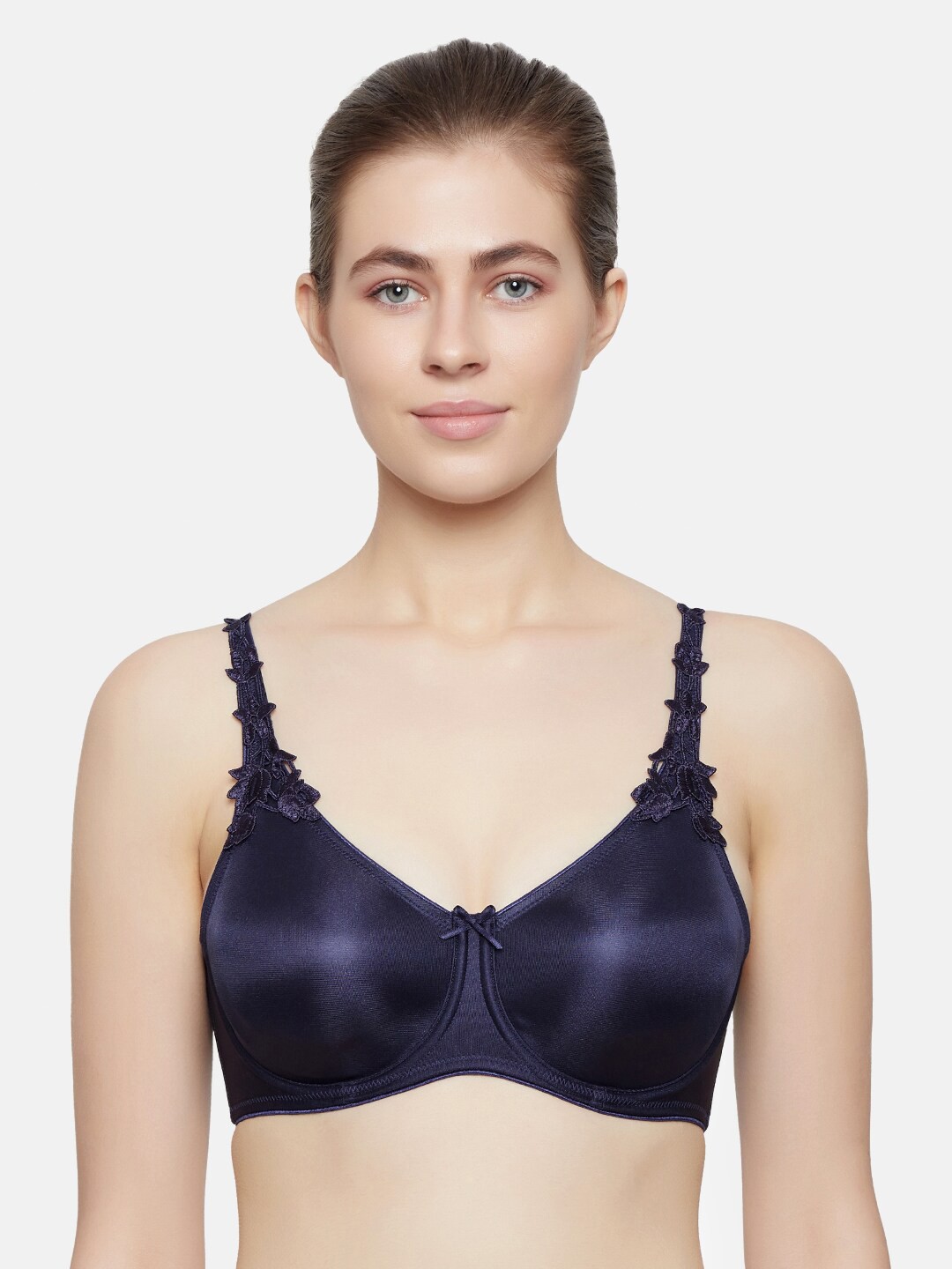 

Triumph Minimizer 21 Wired Non Padded Comfortable High Support Big-Cup Bra, Blue