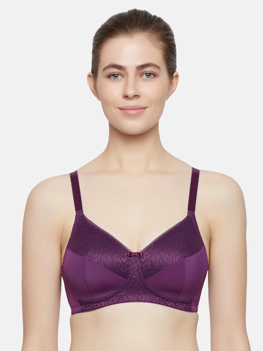 

Triumph Beauty-Full 157 Wireless Padded Optimum Comfort Big-Cup Bra, Purple