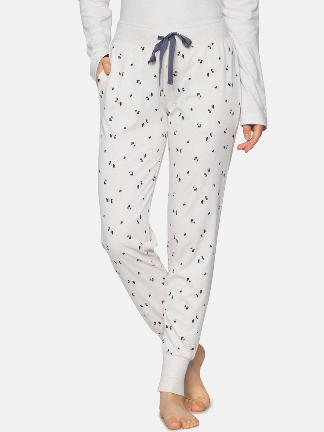 

Triumph Women Mix & Match 100% Organic Cotton Sustainable Lounge Trouser, Off white