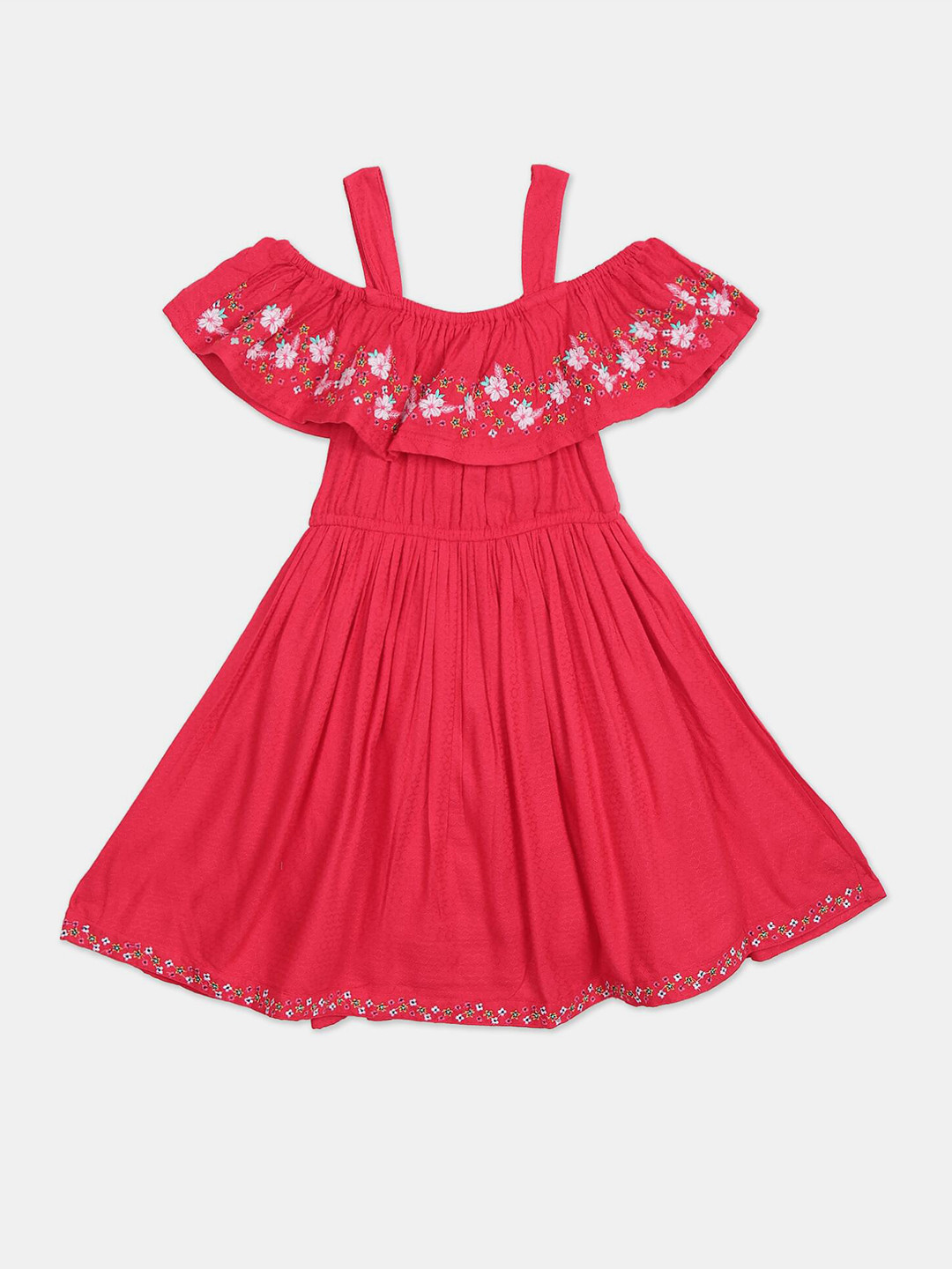 

Cherokee Pink Solid Dress