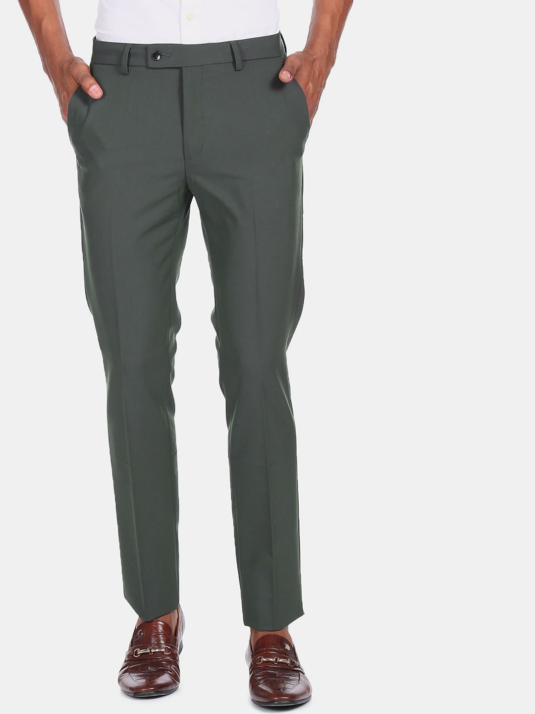 

Arrow Men Green Trousers