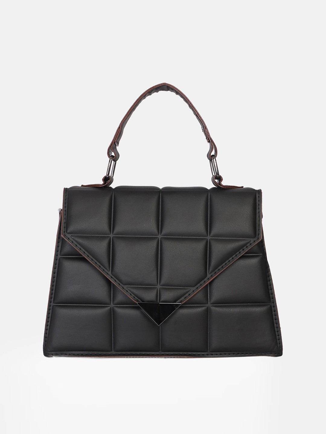 

Bagsy Malone Black Textured PU Shopper Handheld Bag