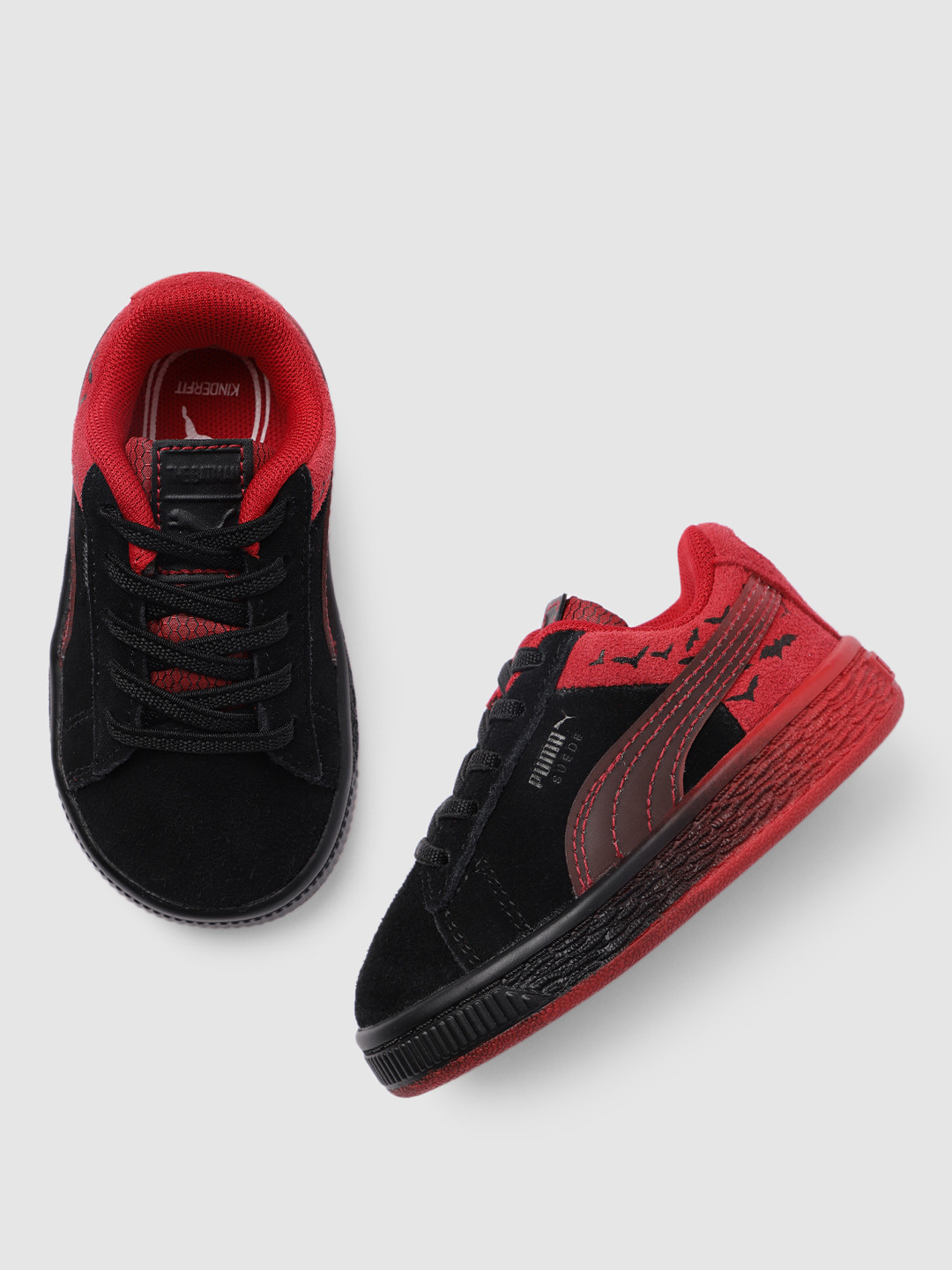 

Puma Kids Black Classic Suede Batman AC Sneakers