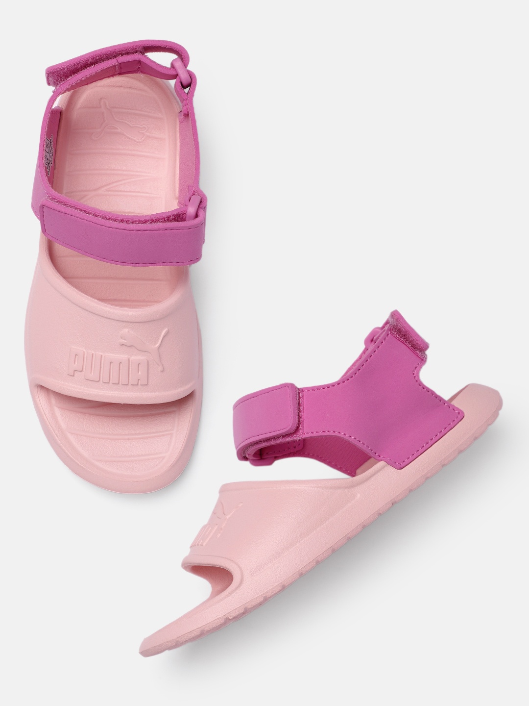 

Puma Kids Pink Divecat v2 Injex Colourblocked Flats