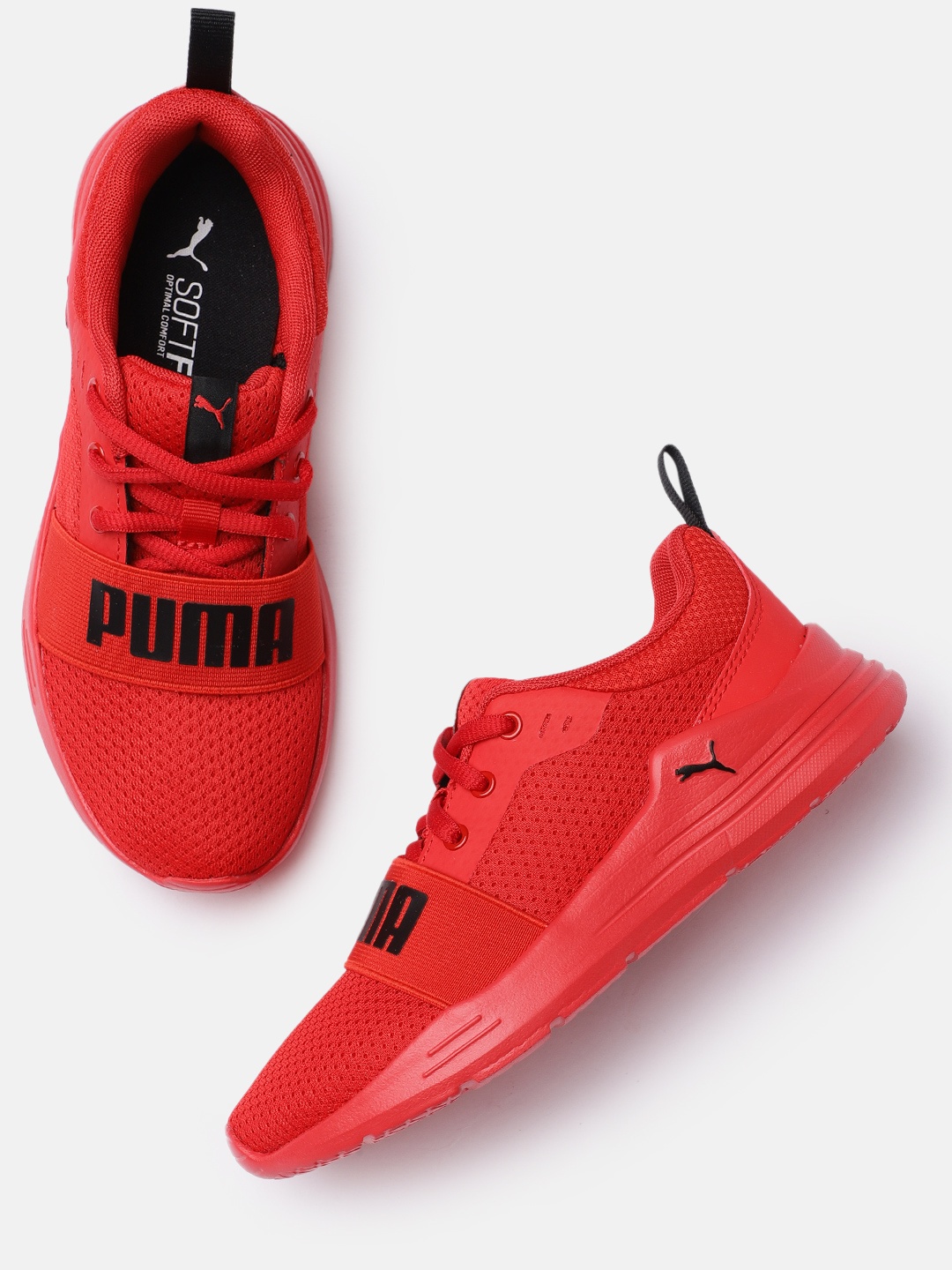

Puma Kids Red Wired Run Sneakers