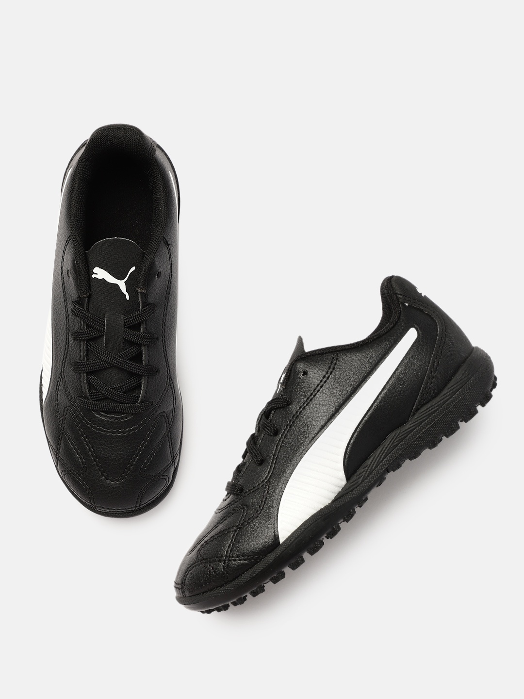 

Puma Kids Black Monarch II TT Football Shoes
