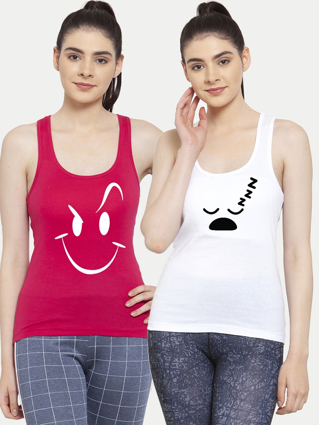 

Friskers White Tank Top