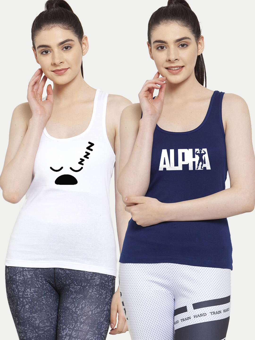 

Friskers White Tank Top