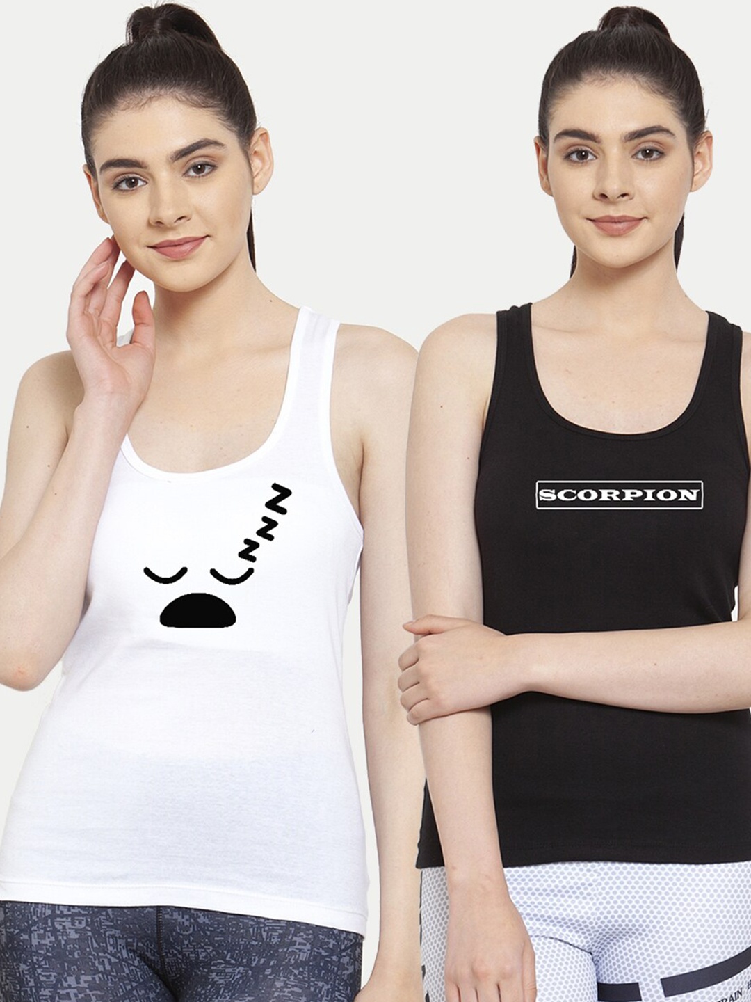 

Friskers White Tank Top