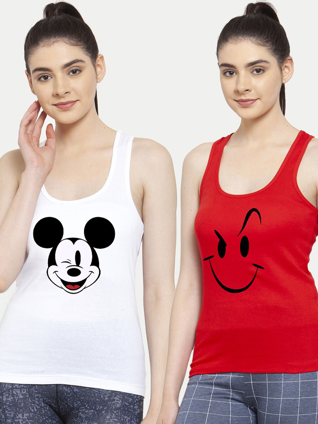 

Friskers White Tank Top