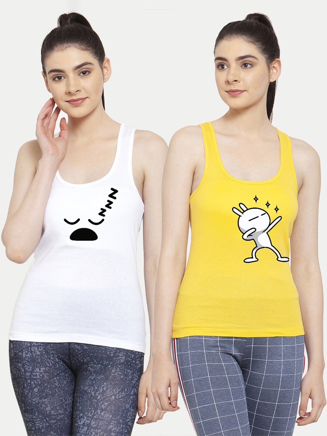 

Friskers White Tank Top