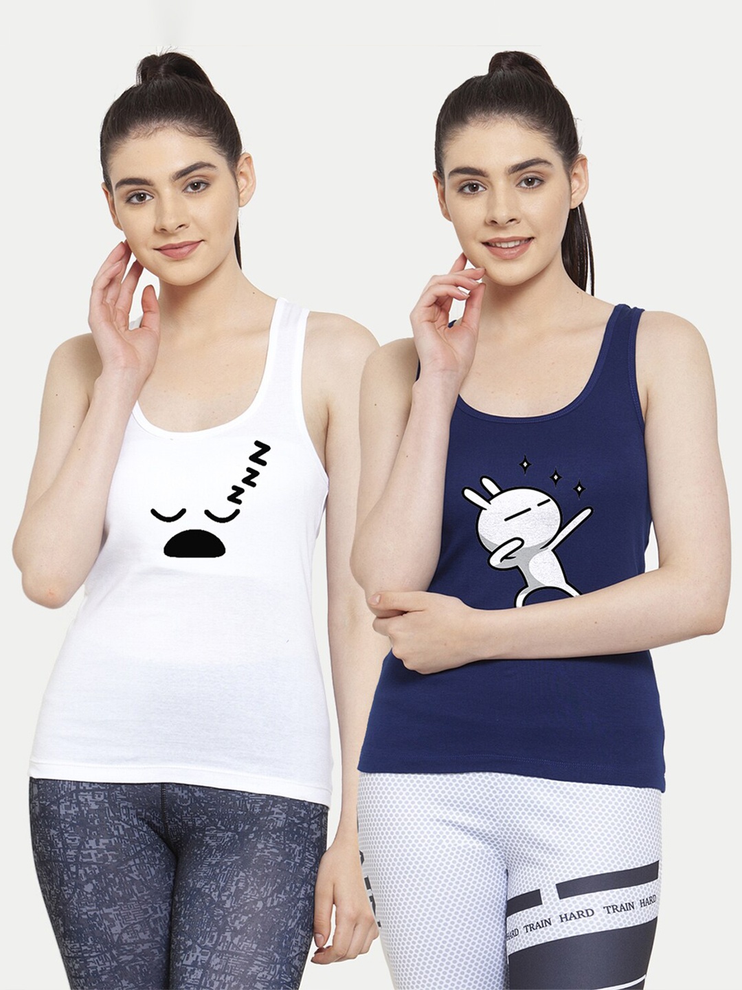 

Friskers White Tank Top