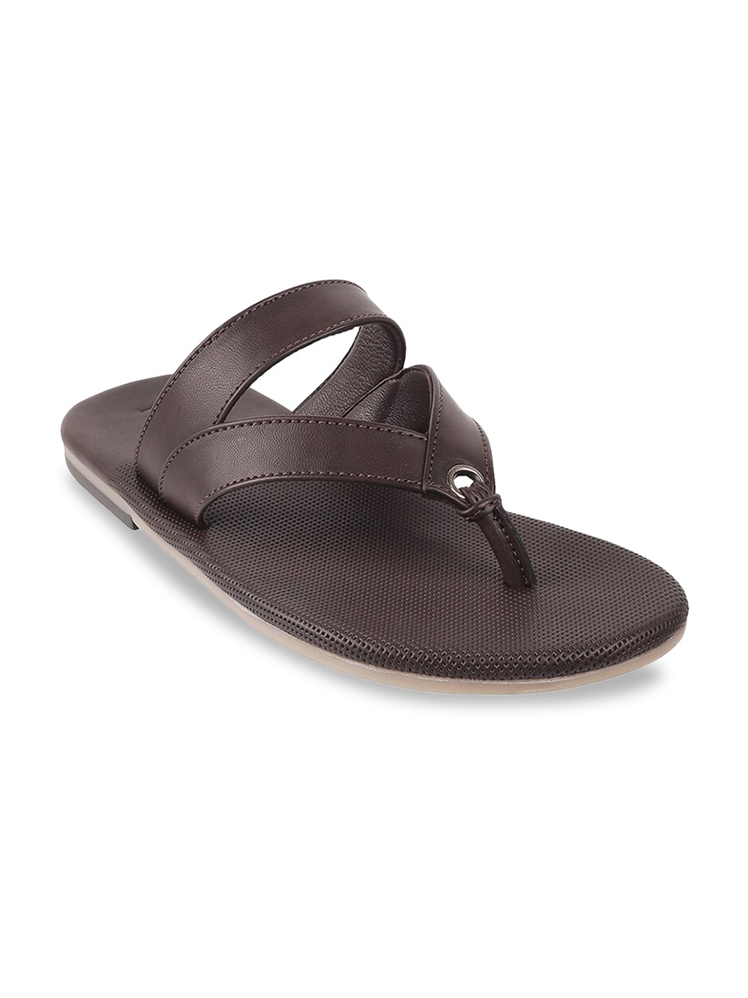 

Mochi Men Brown Comfort Sandals