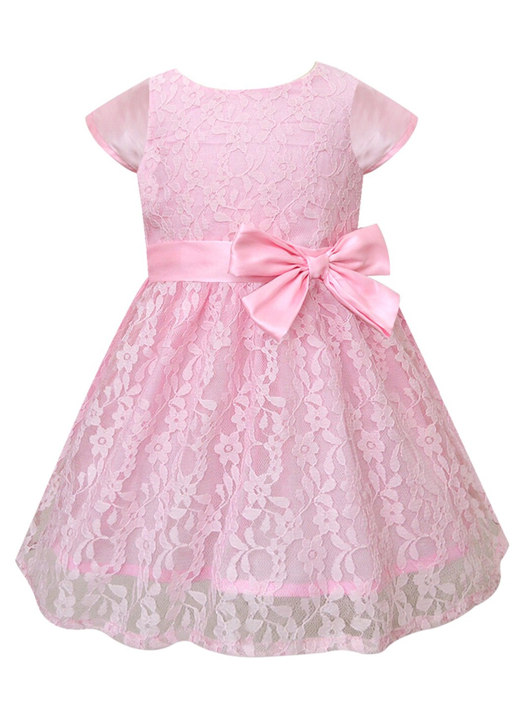 

A.T.U.N. Pink Lace Dress