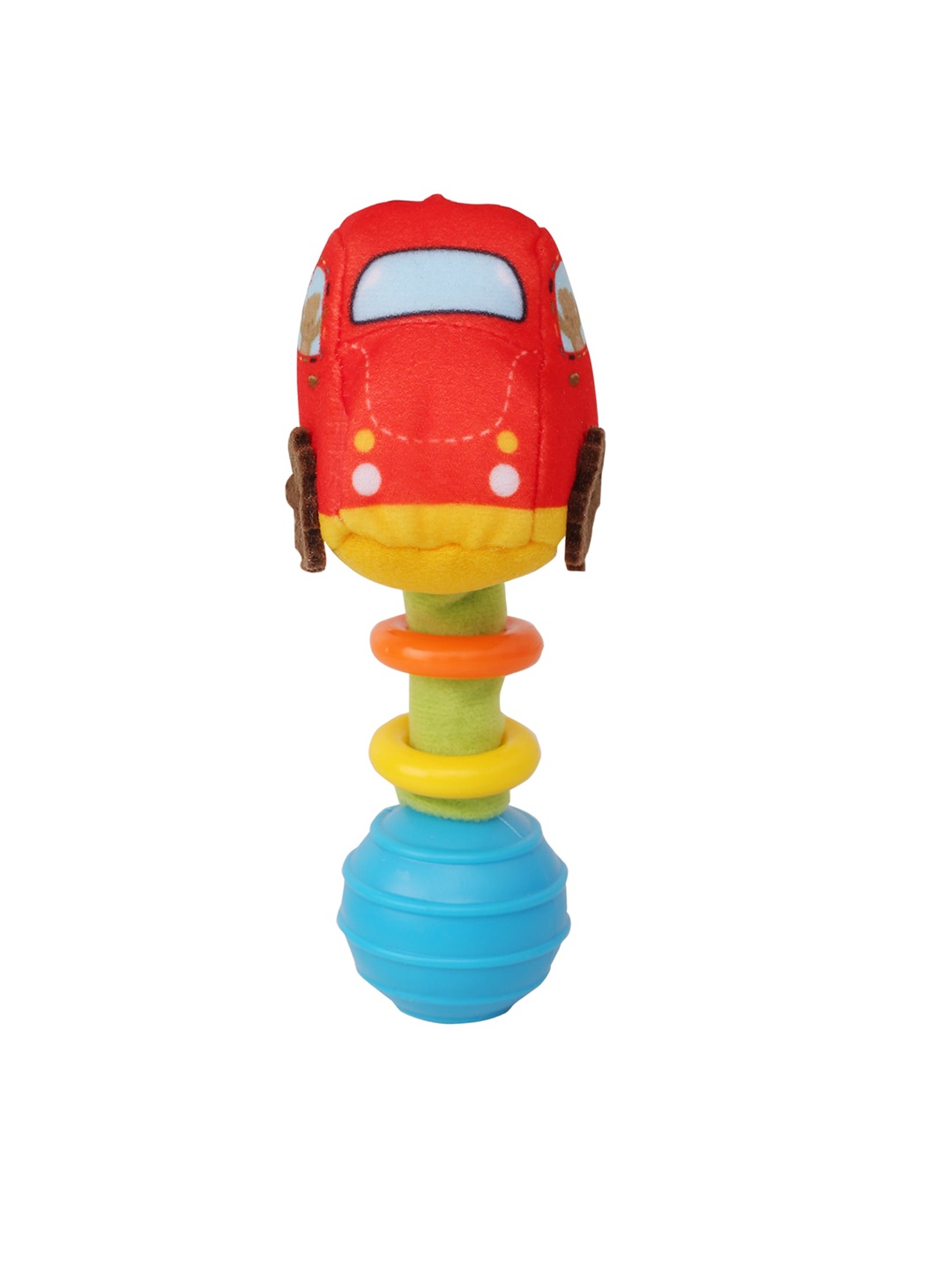 

Baby Moo Kids Red & Blue Car Handheld Rattle