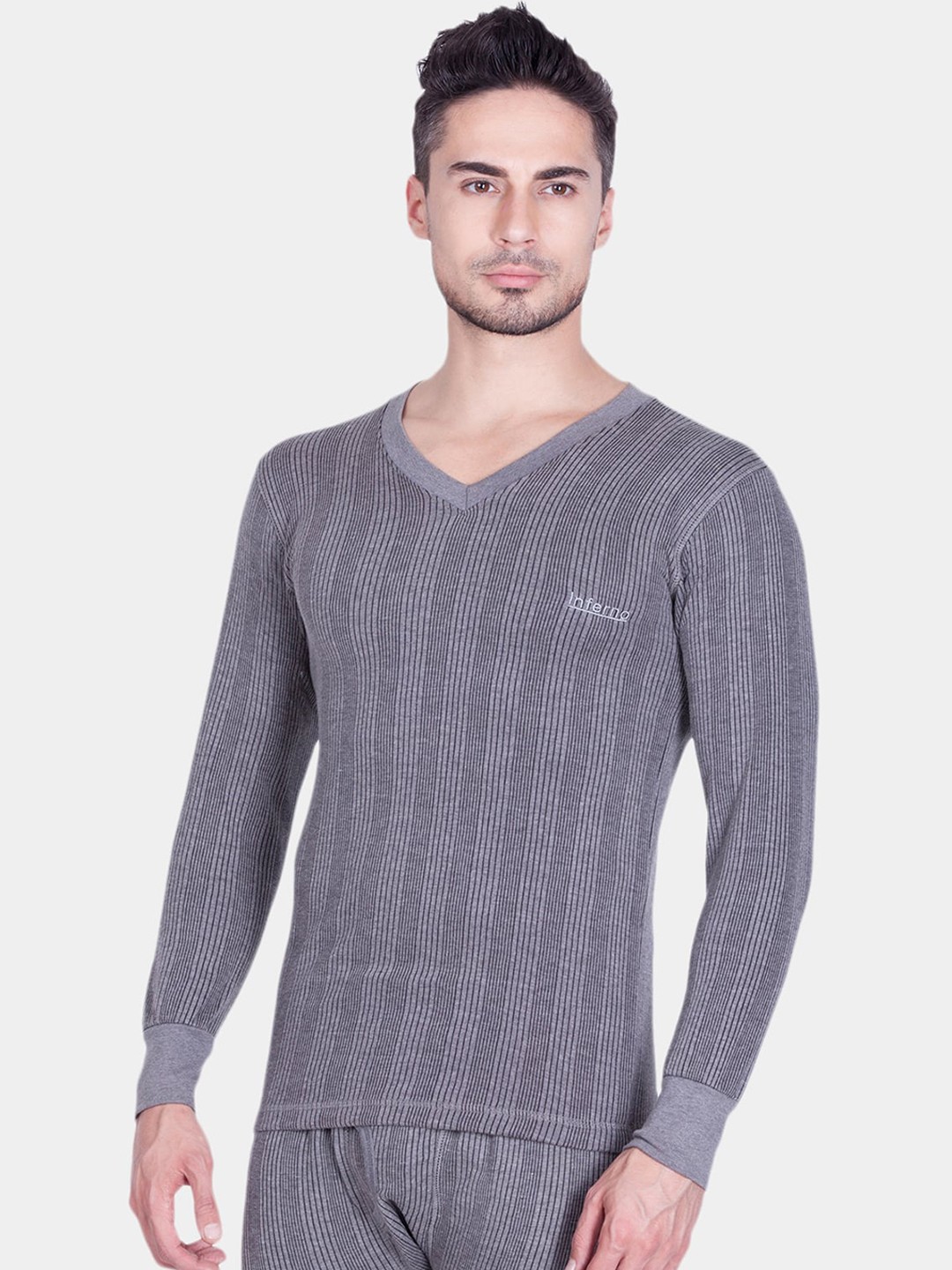 

Lux Inferno Men Charcoal Thermal Top