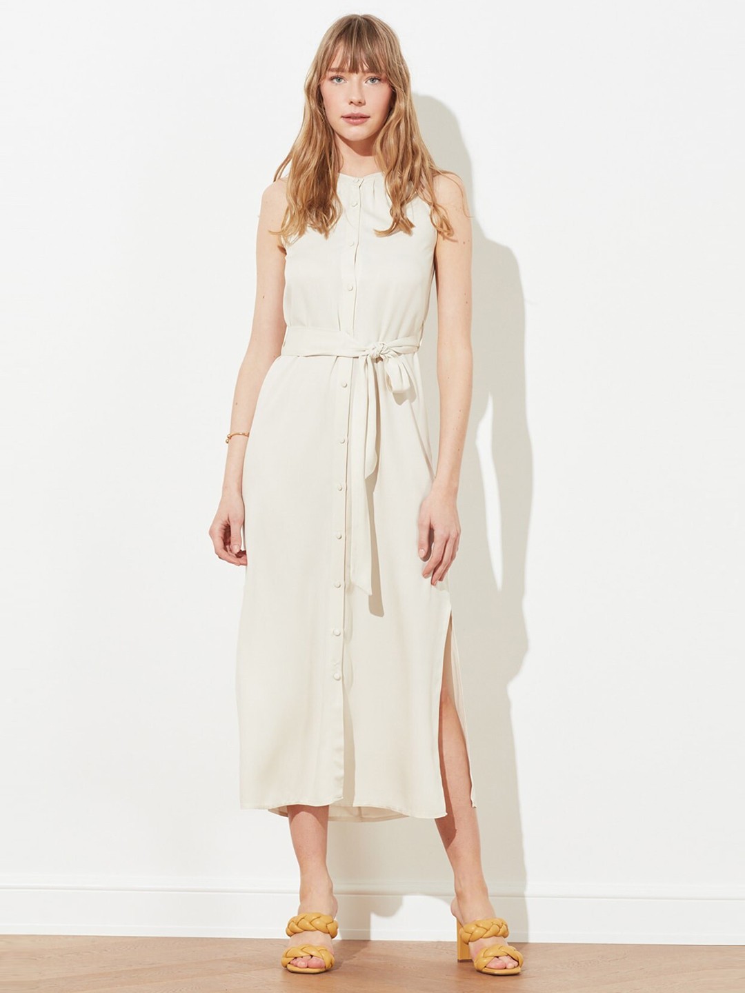 

Trendyol Grey A-Line Dress
