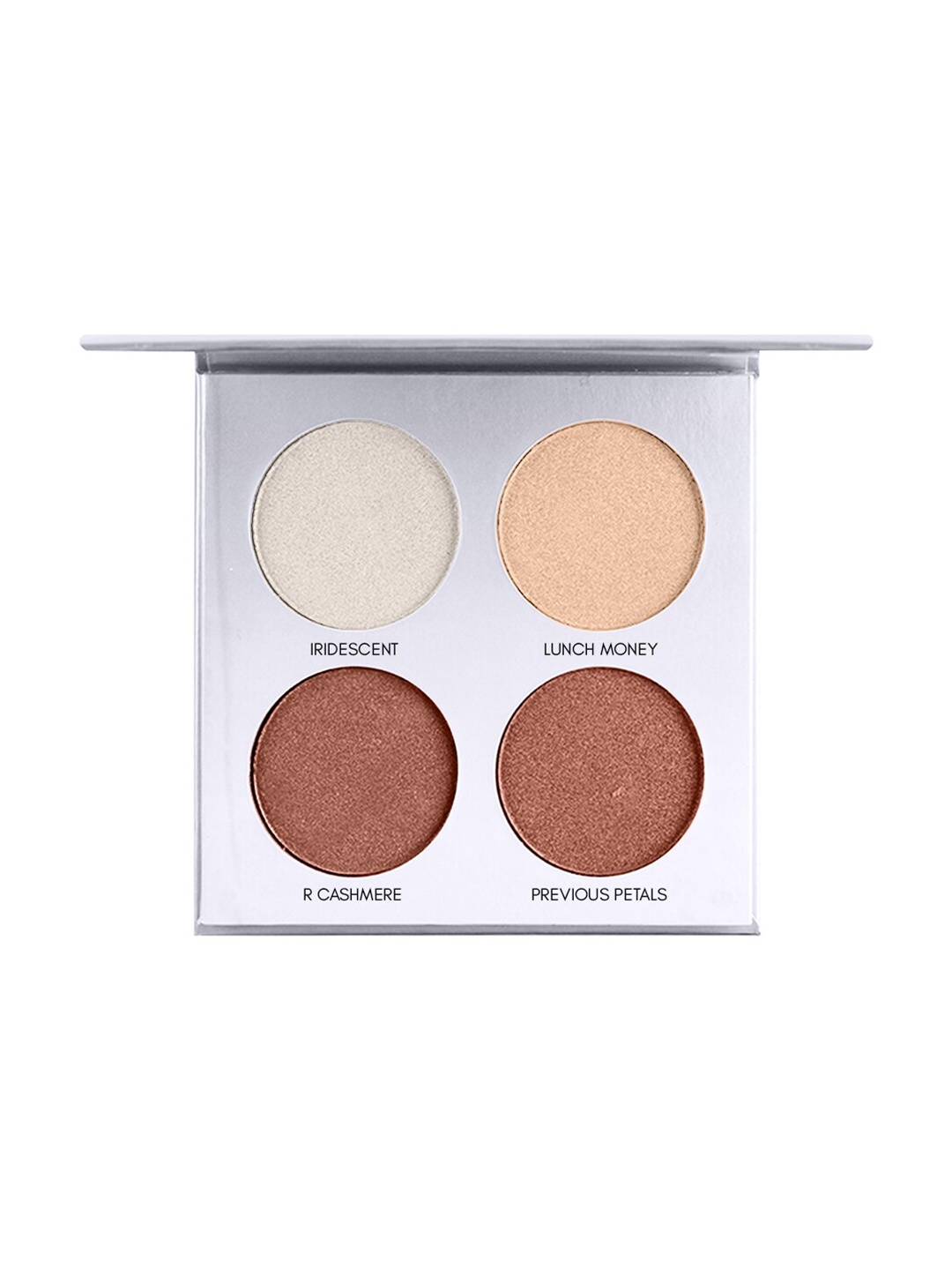 

MISS ROSE 4 Color Shimmer Brick Highlighter Palette 7003-024I 06, Metallic